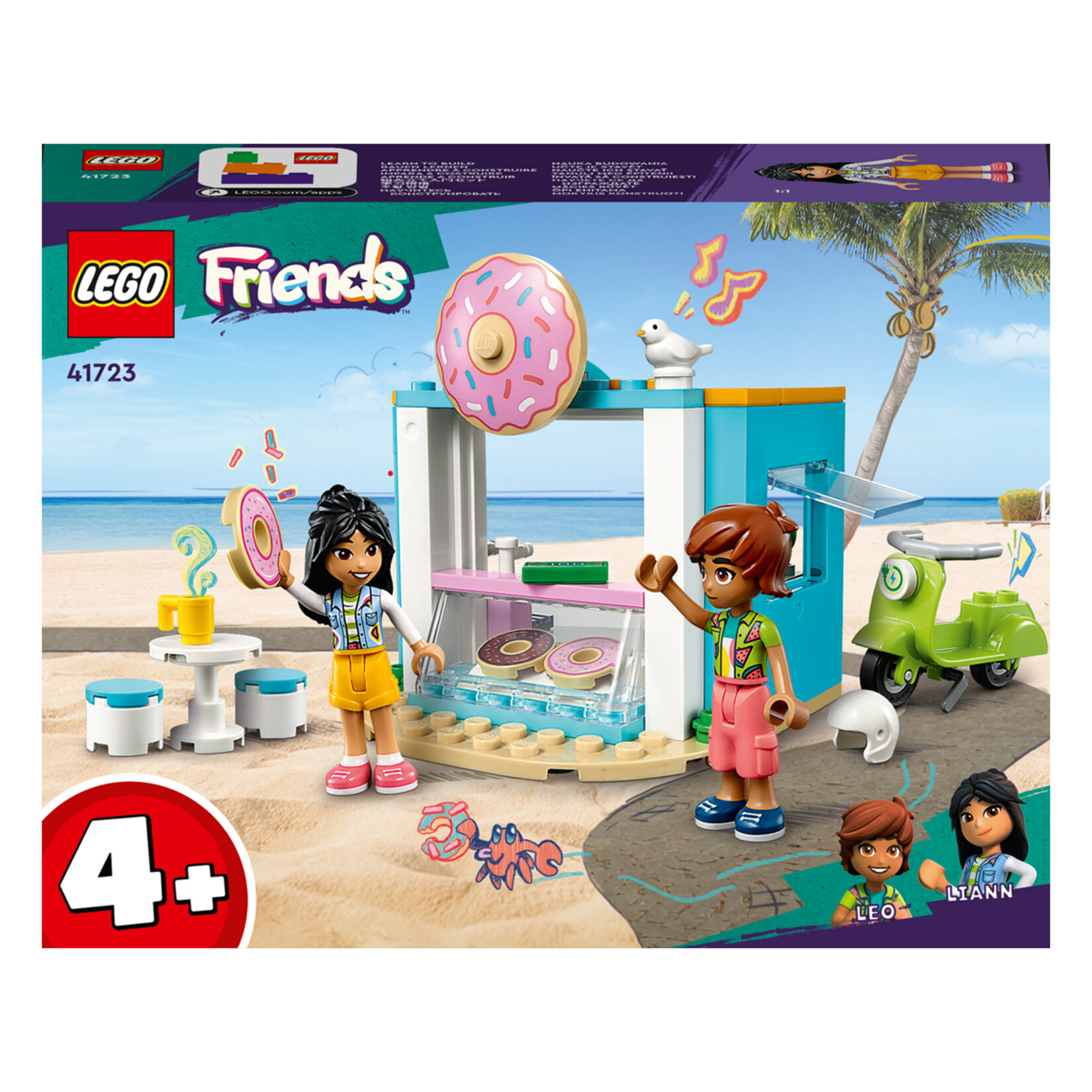 Lego Frıends 41723 Donut Dükkanı 4+ Yaş 99 Parça