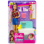 Barbie Bebek Bakıcılığı Oyun Seti