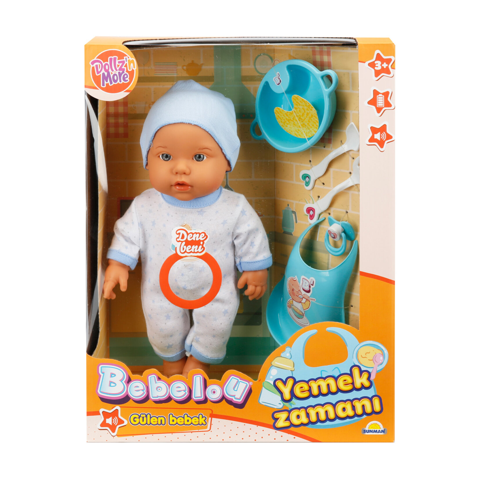 Sun-sabc-bbl-bebek Set Bebelou Yemek Zamanı