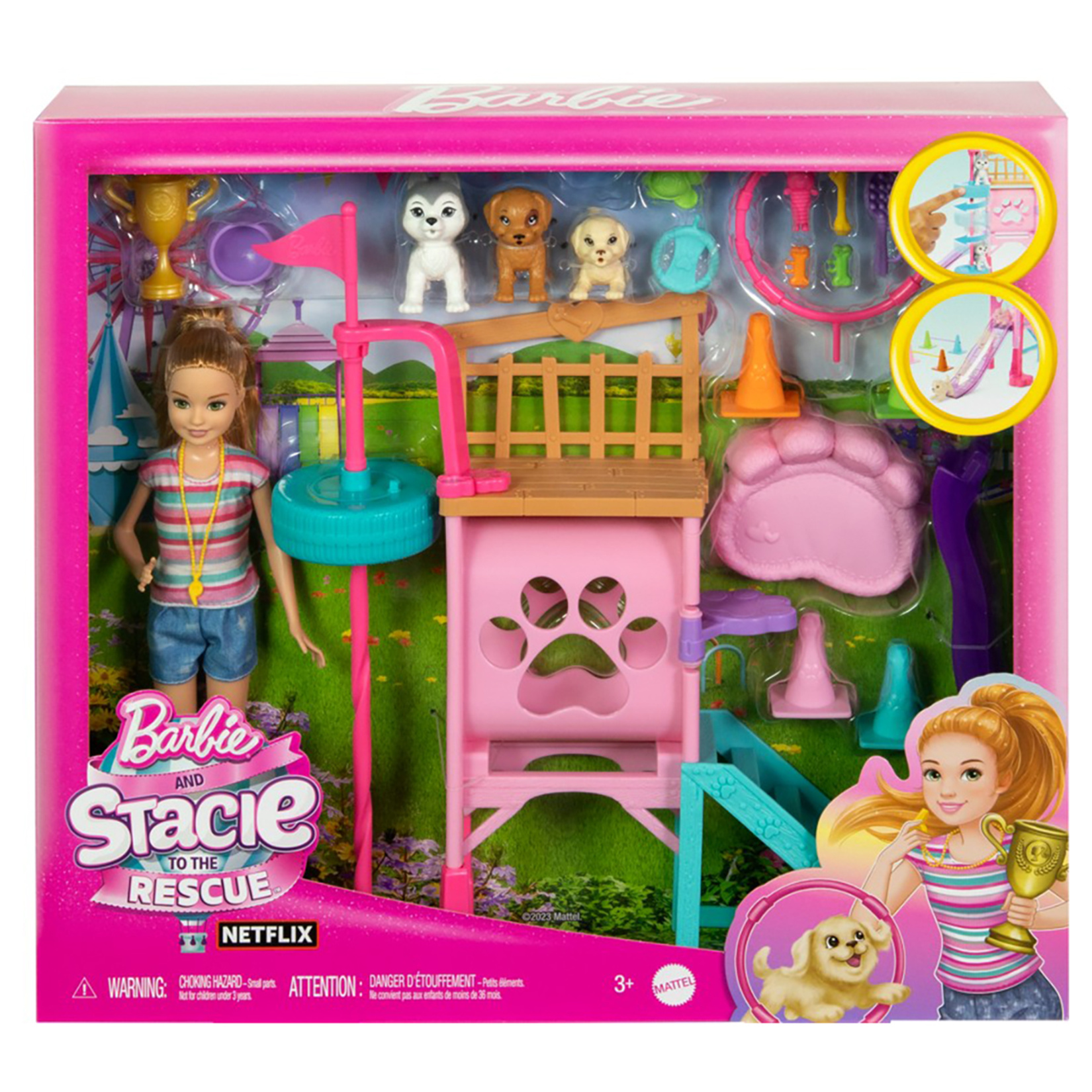 Mattel Barbie Stacie'nin Köpekçik Oyun Parkı