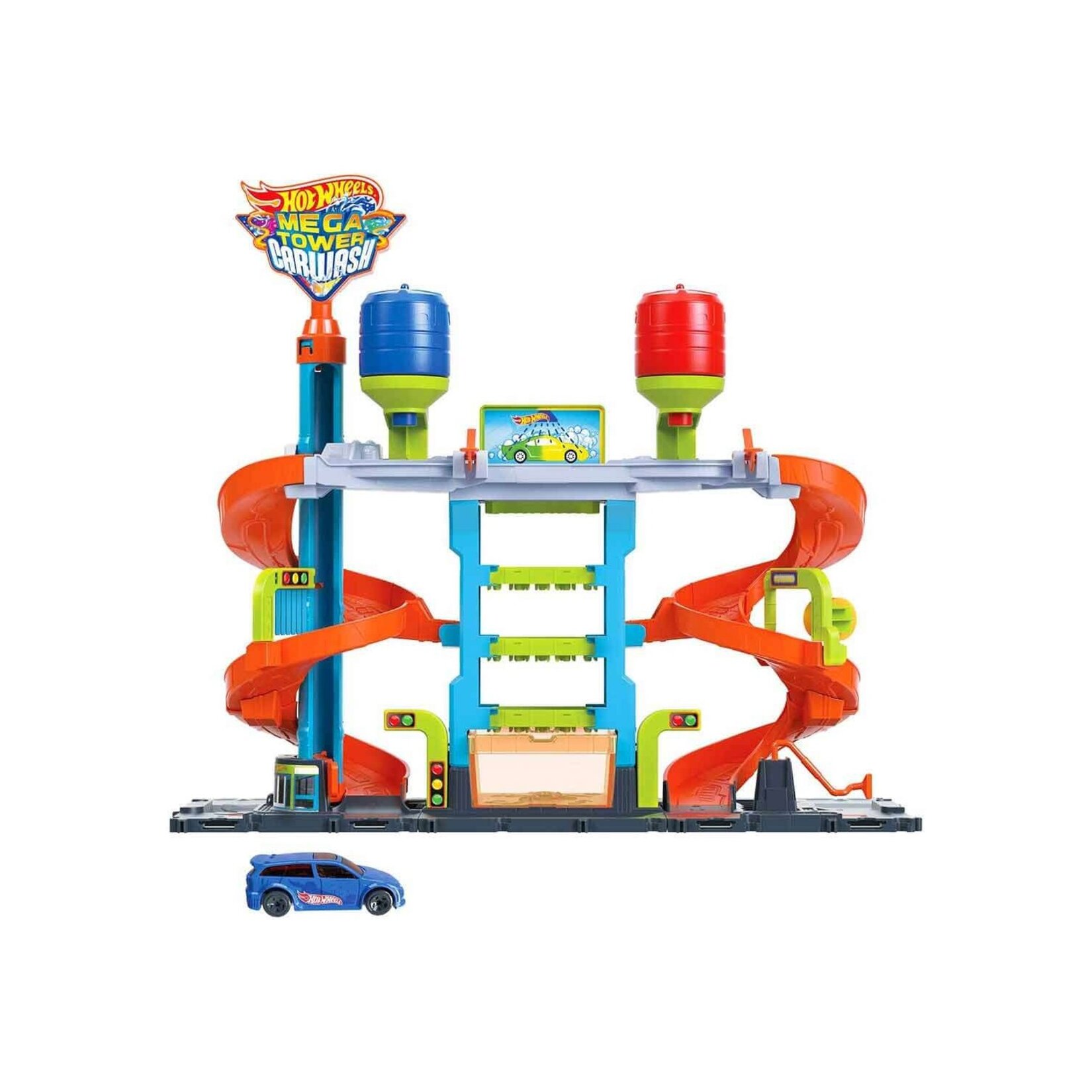 Hot Wheels Mega Araba Yıkama Kulesi
