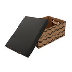 Frocx Dikdörtgen Katlamalı Kraft Kutu Wave