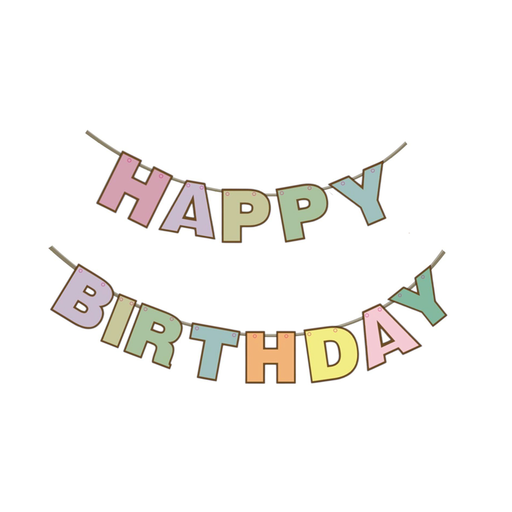 Balinmandalin Happy Birthday Doğum Günü Duvar