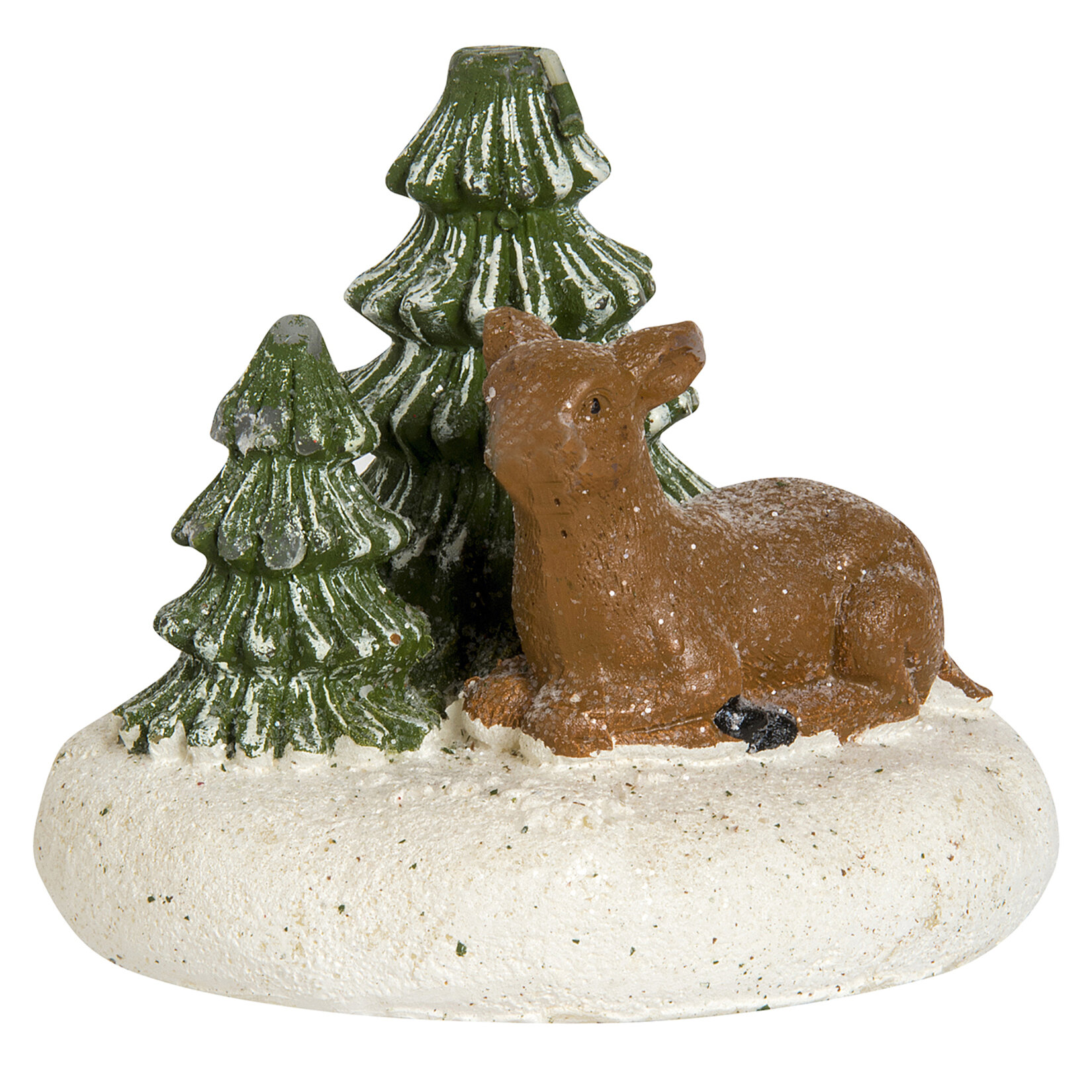 Euro Dekor Mum Geyik&çam 10X8,5 Cm. 81885