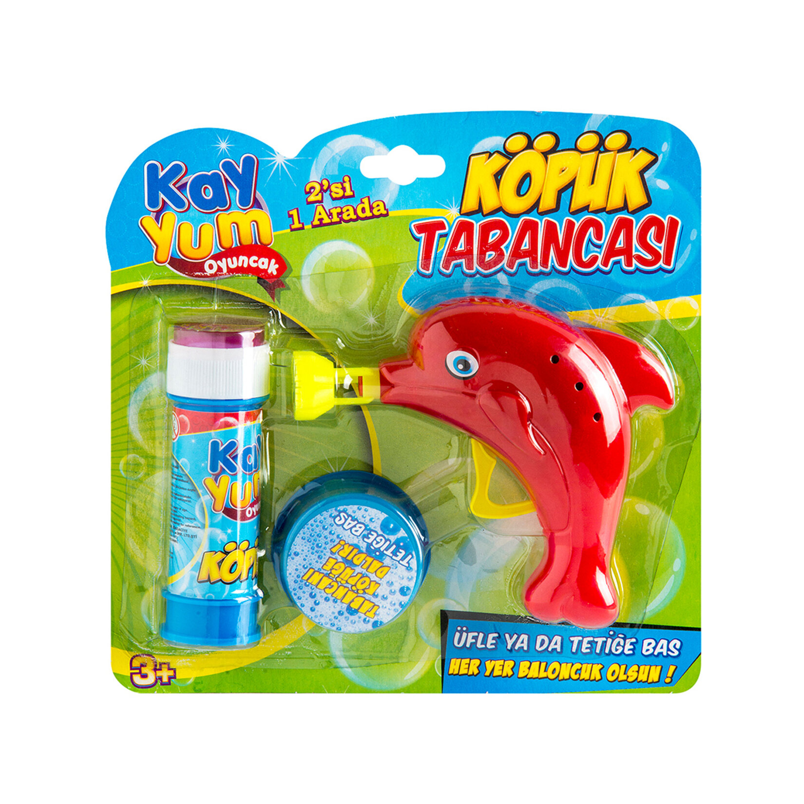 Gepettoys Baloncuk Tabancası 2 In 1