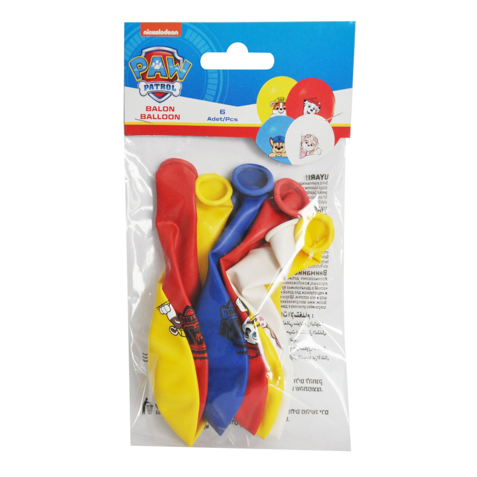 Balonevi Paw Patrol Refresh Balon 6'lı