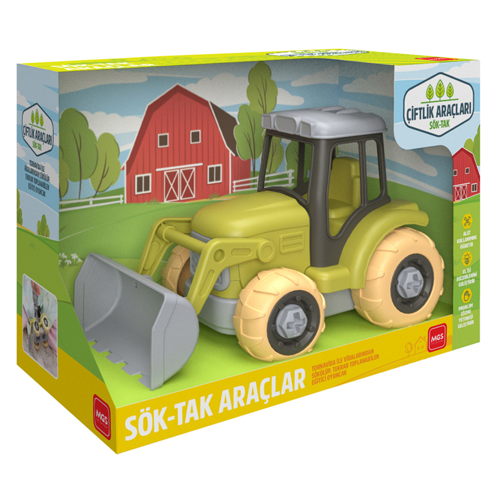Mgs Çiftlik Dünyası Sök-Tak Traktör