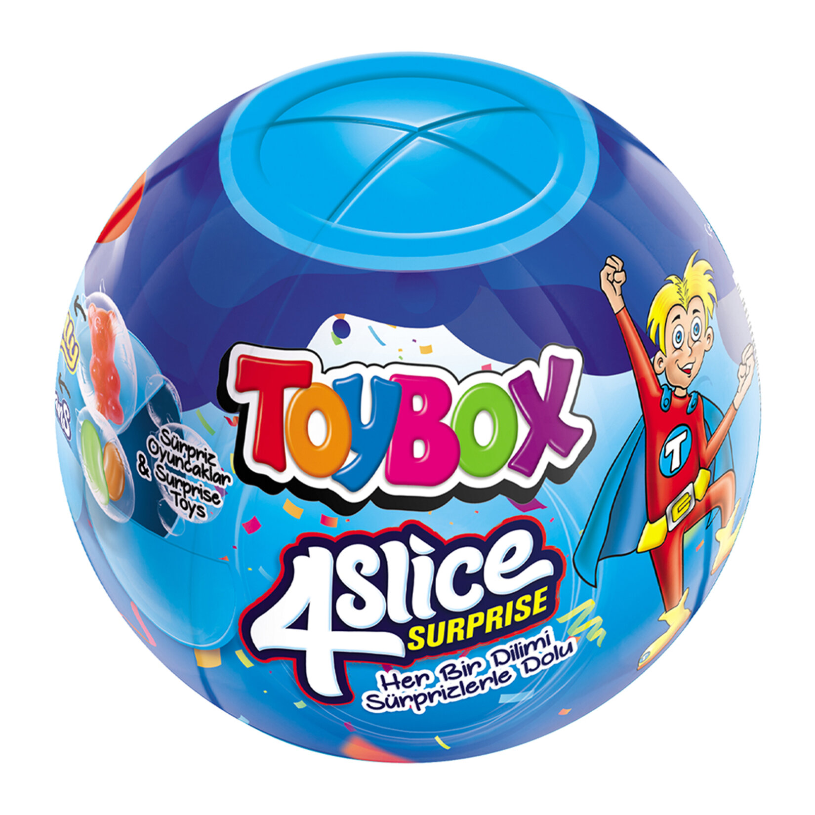 Toybox 4 Dilim Erkek Çocuk.özel Sürp.oyuncaklar