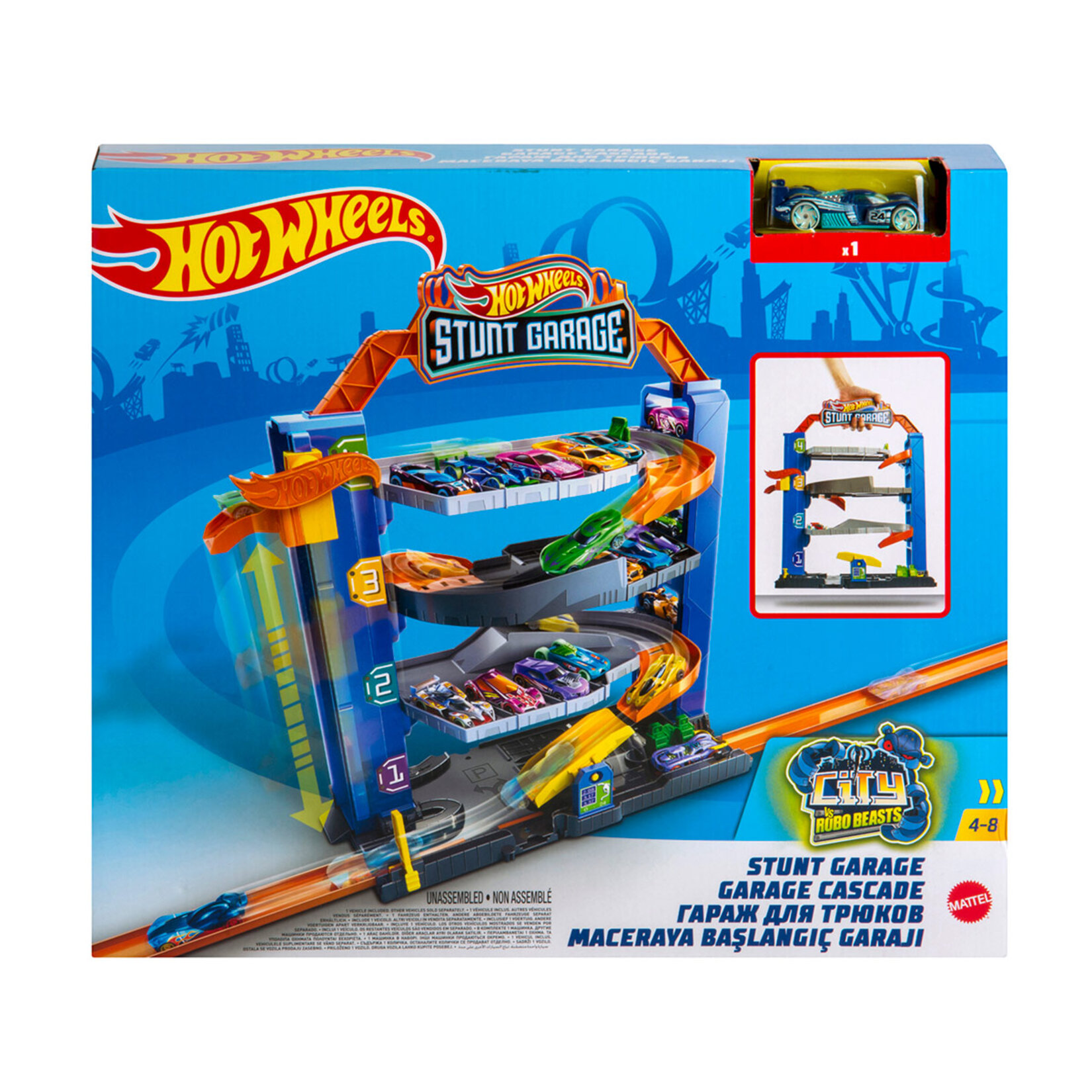 Mattel Hw Maceraya Başlangıç Garajı