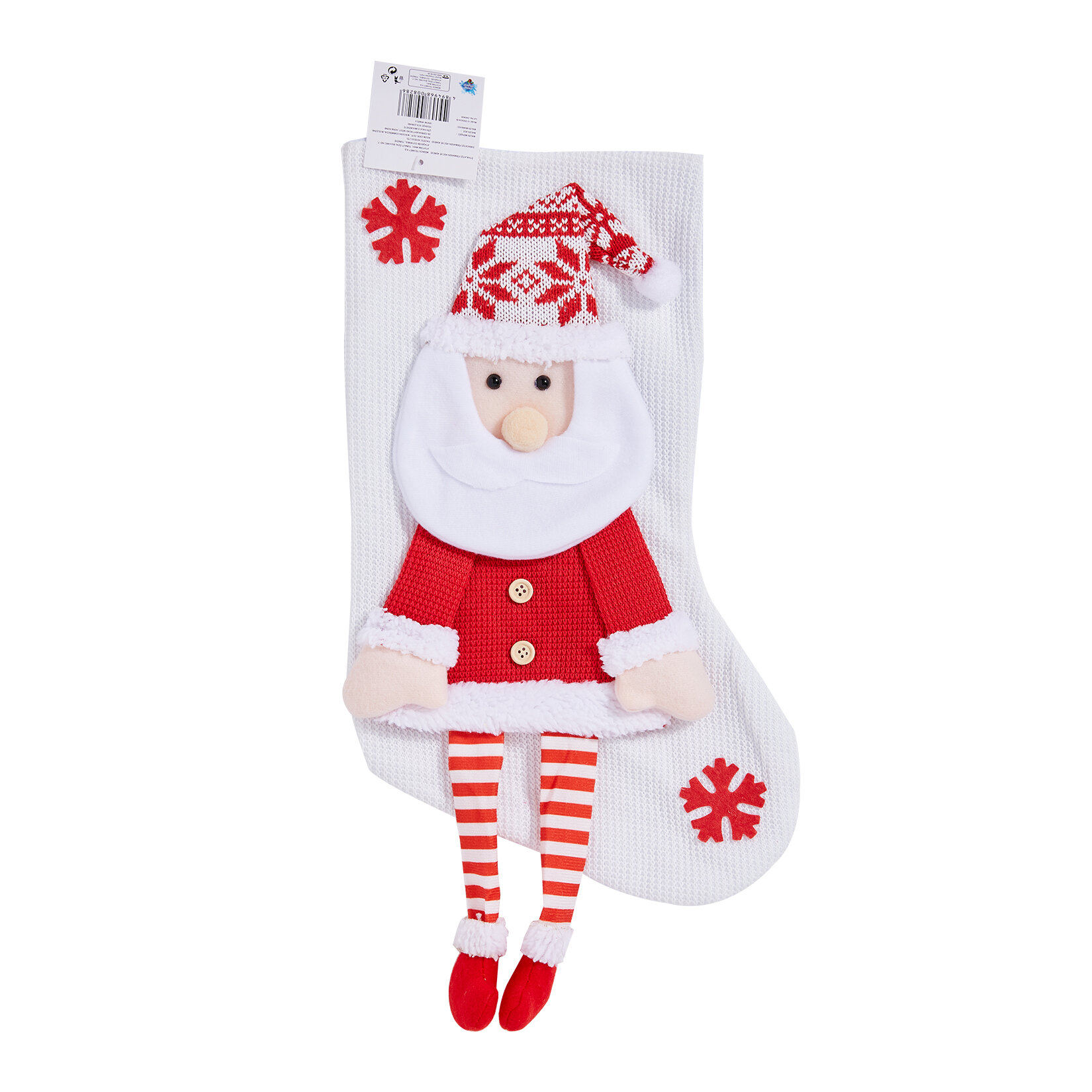Snow Angels Yılbaşı Dekorasyon Çorabı H-39263a/b