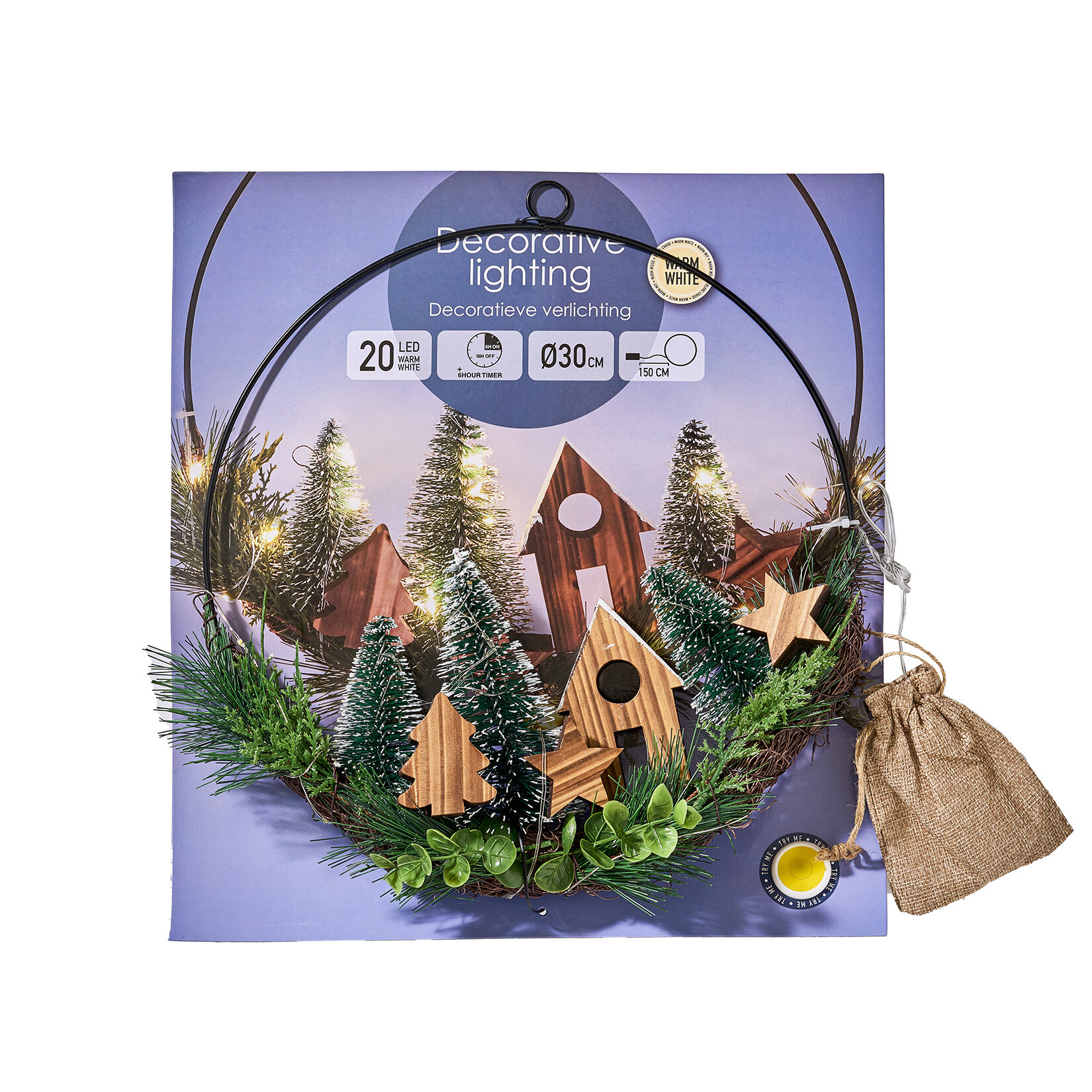 Koopman Ledli Yılbaşı Süsü Amz130500