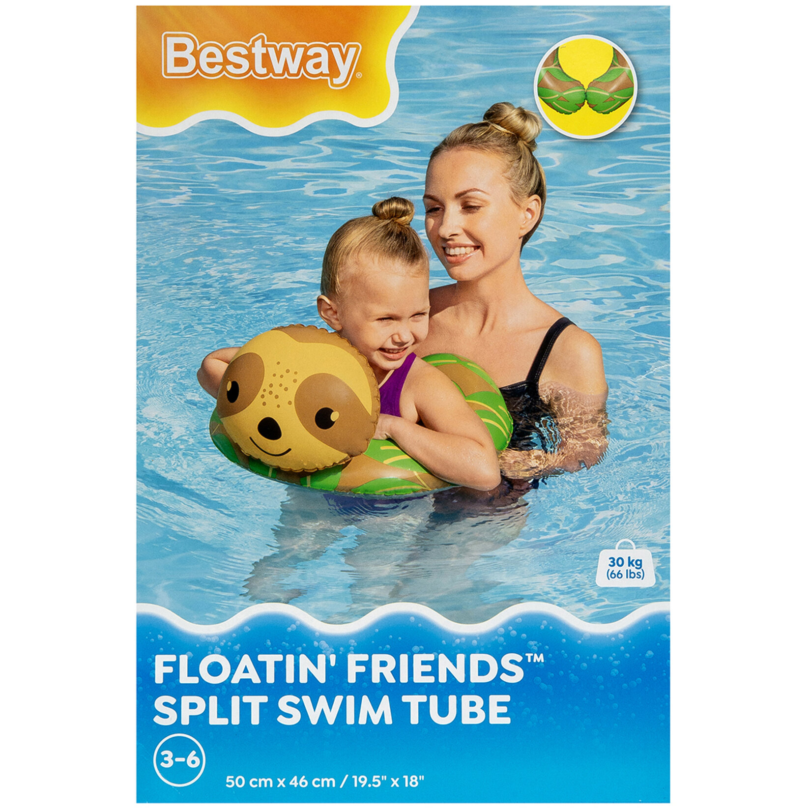 Bestway Hayvan Figürlü Açık Simit 50 Cm (36405)