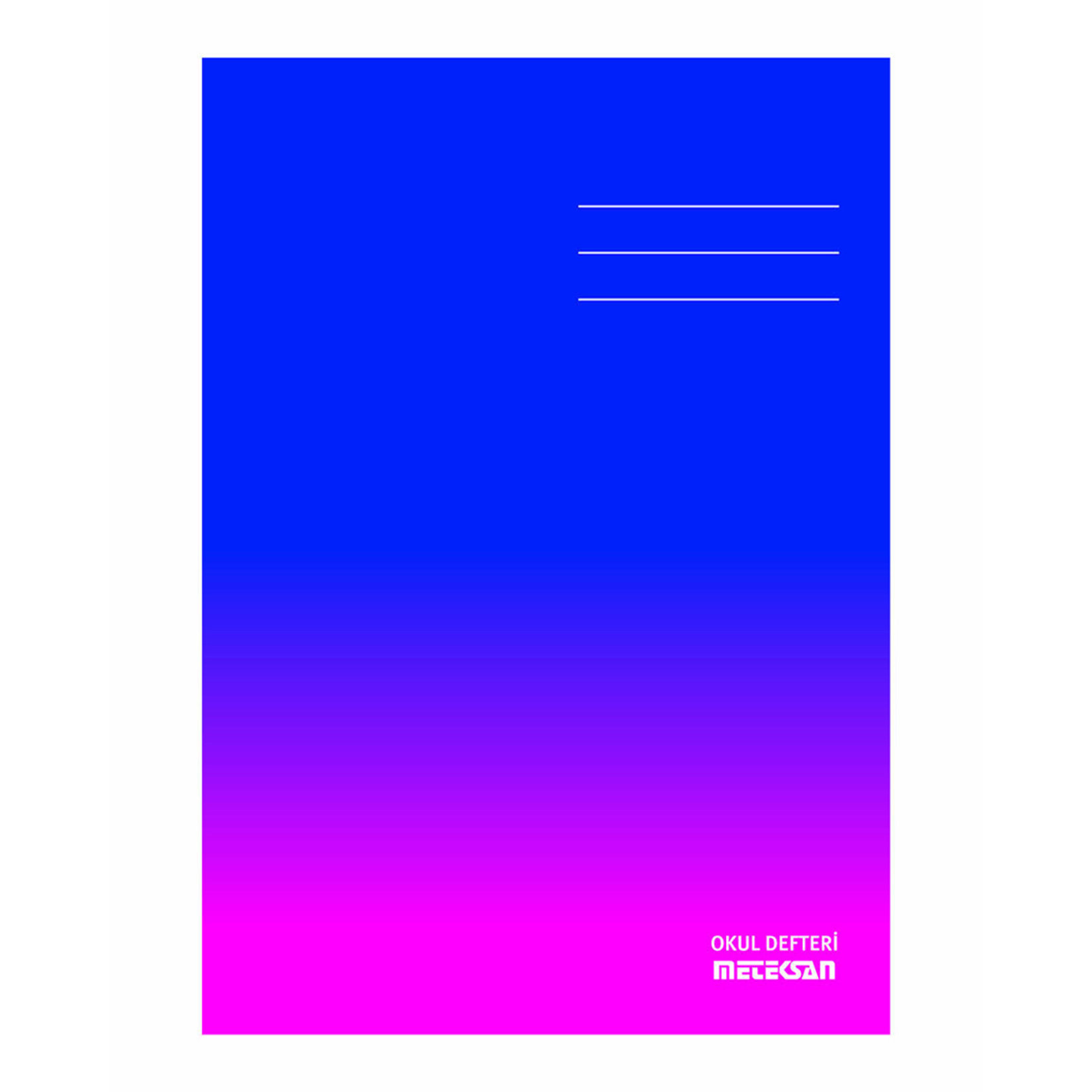 Meteksan Okul A5 40 Yaprak Çizgili Defter