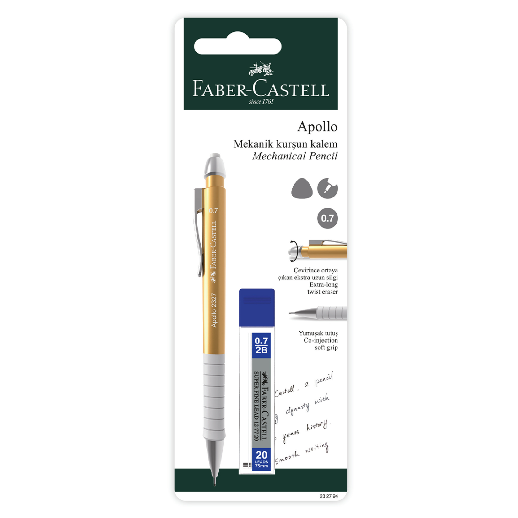 Faber-castell Apollo Mekanik Kurş.kal.0.7 Hediyeli
