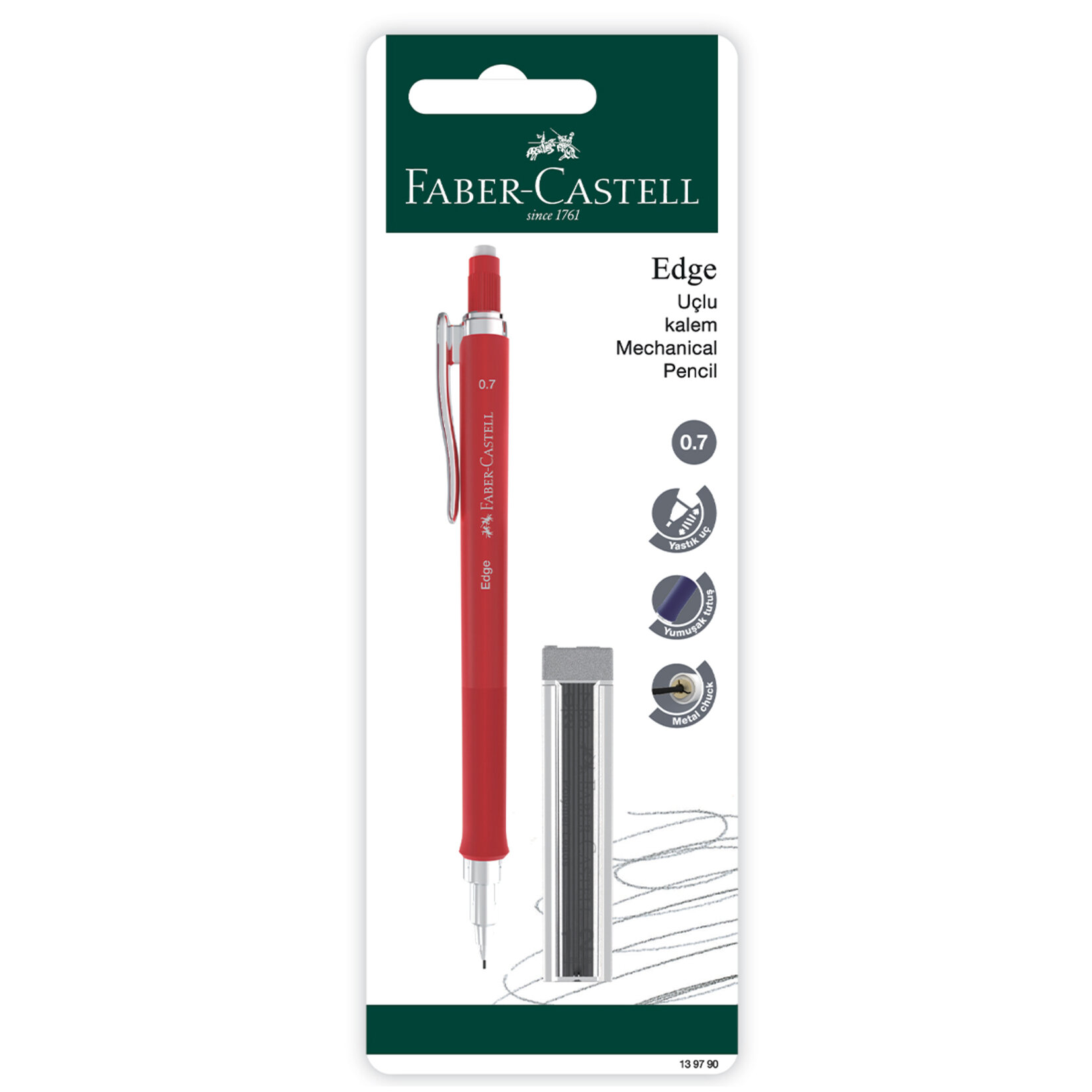 Faber-castell Bls.edge Klasik Versatil Kalem+0,7