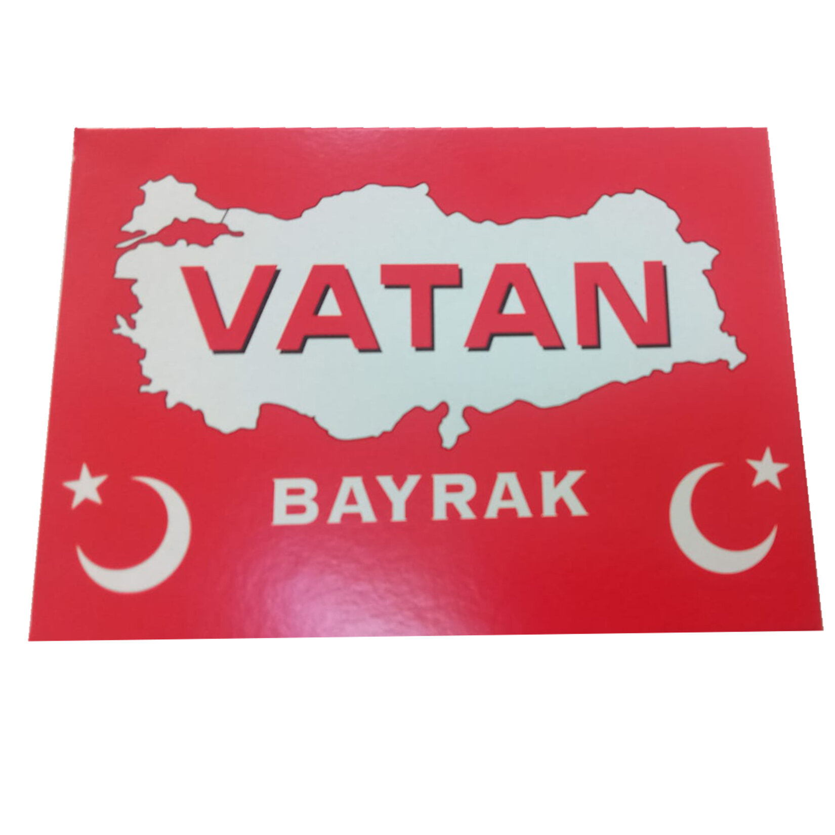 Vatan Bayrak Türk Bayrağı 7 X 10.5 Cm