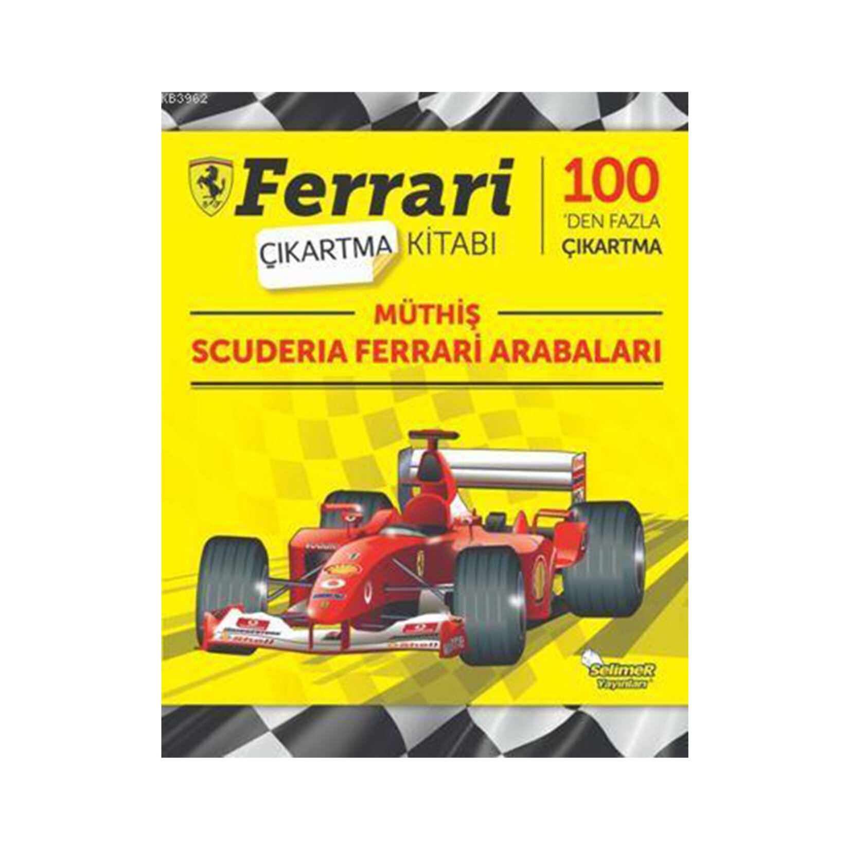 Ferrari En Güçlü Spor Arabalar Çıkartma Kitabı