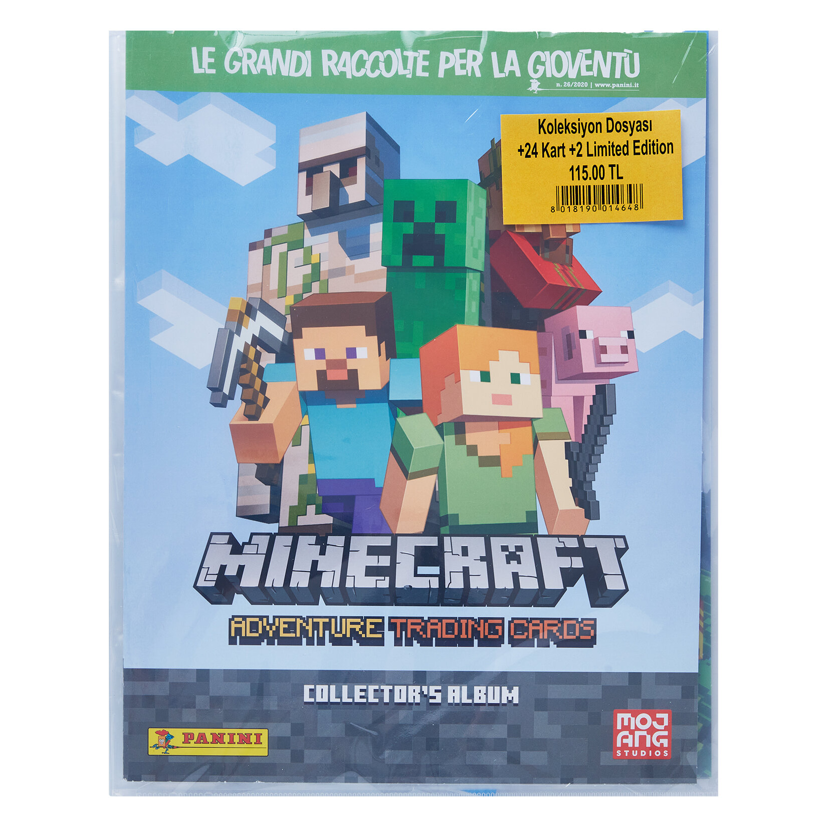 Minecraft Adventure Trading Cards - Mega Bas Pak