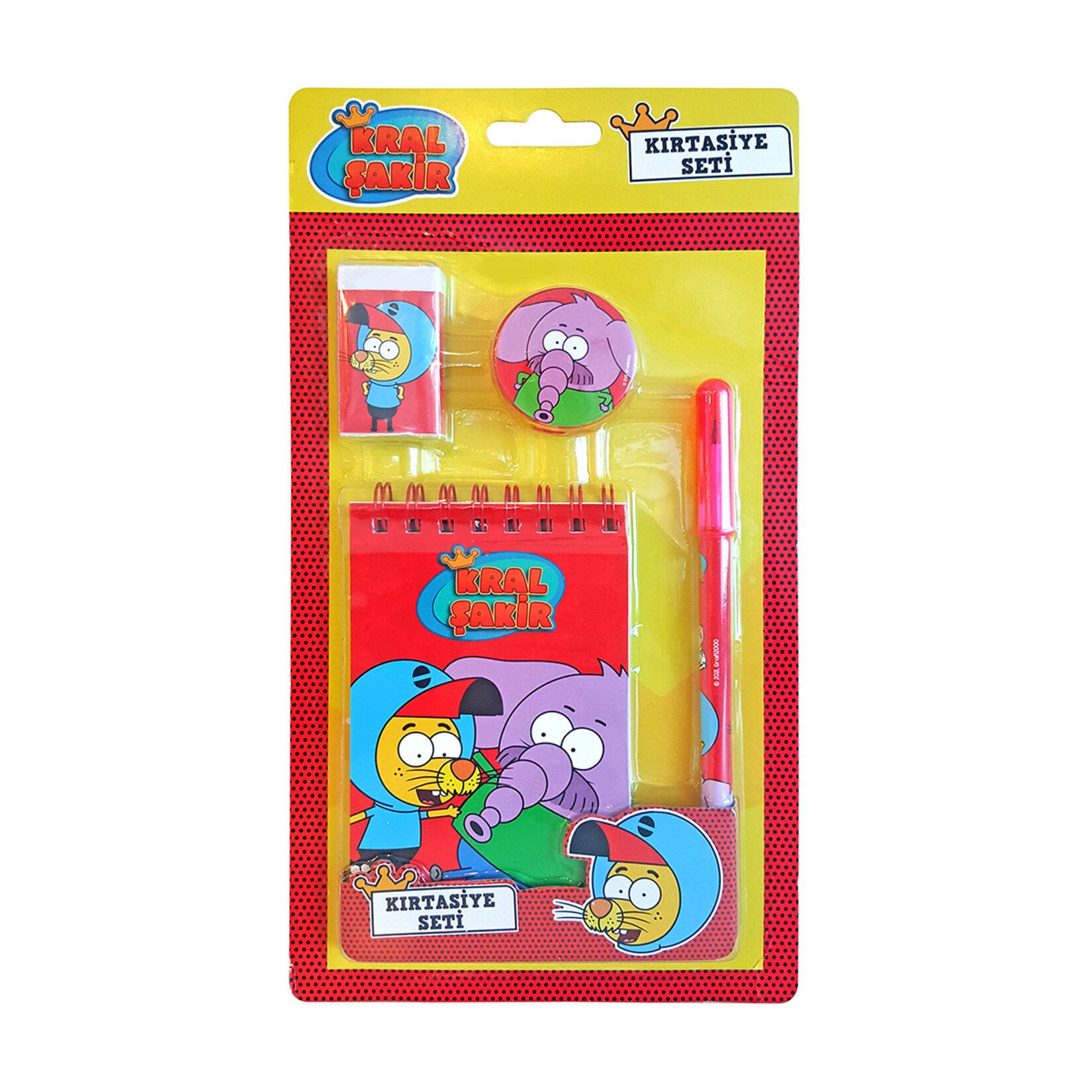 Kral Şakir Lisanslı Kırtasiye Seti KS-06048