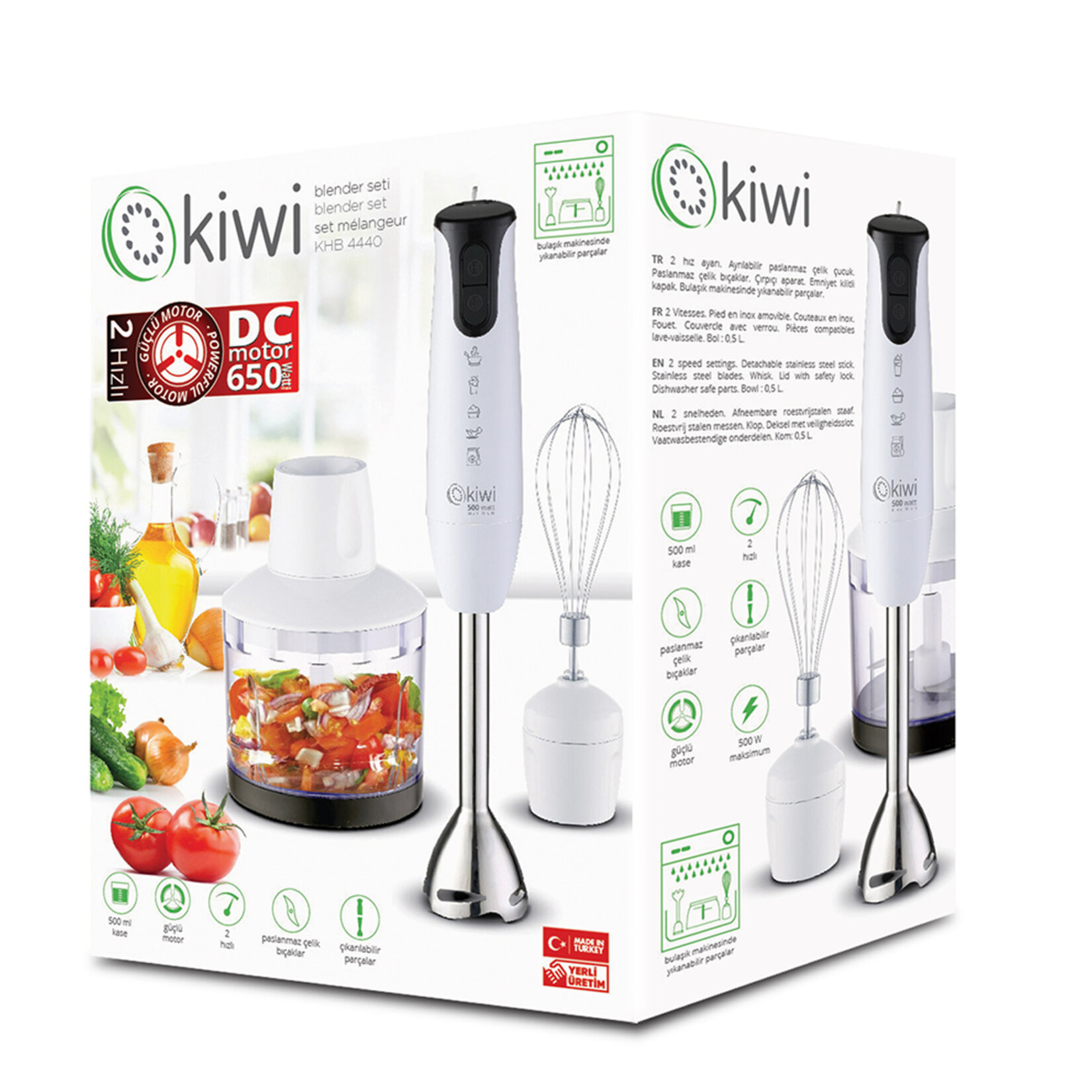 Kiwi KHB-4440 Blender Set