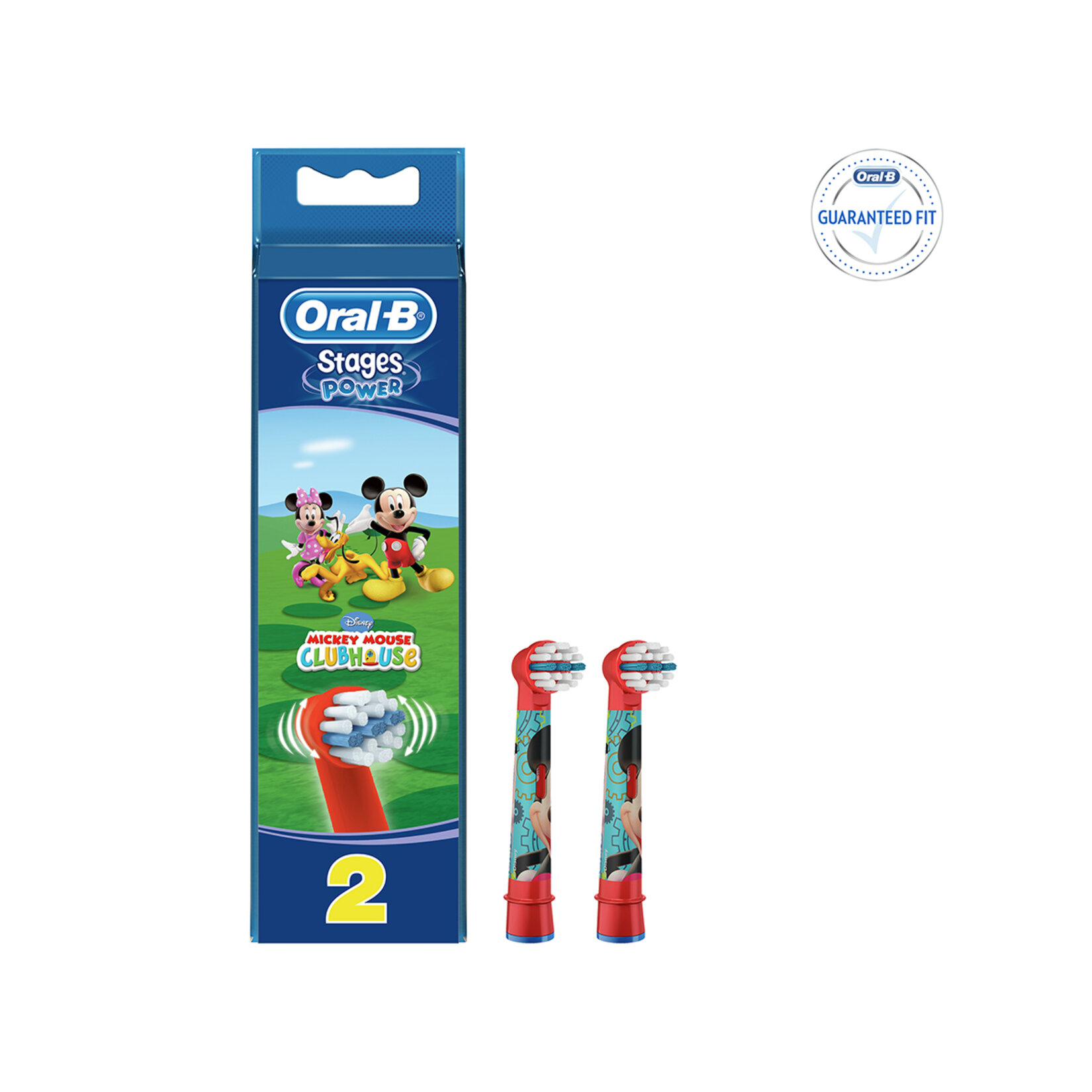 Oral-B Stages Çocuklar İçin Diş Fırçası Yedek Başlığı 2 adet