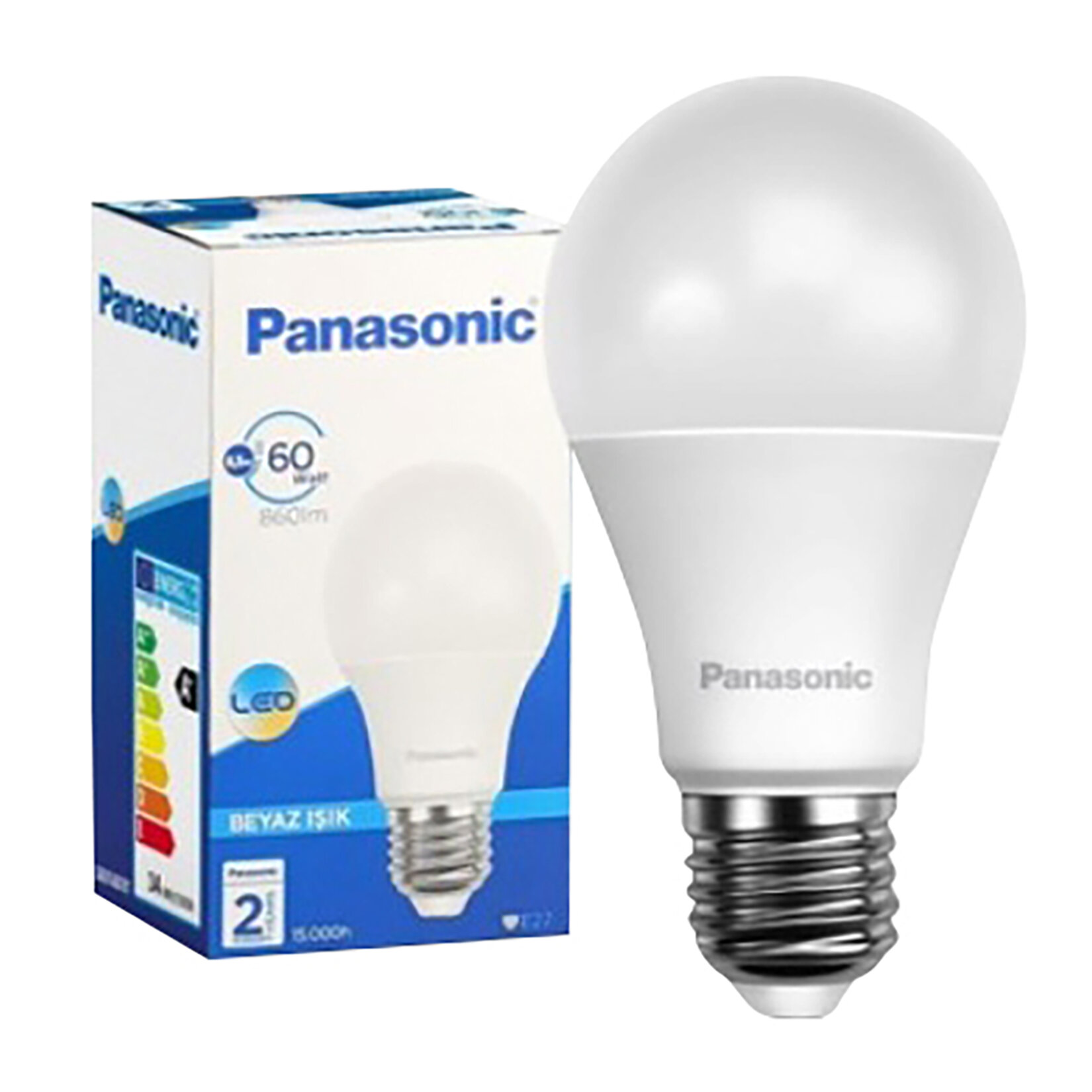 Panasonic Led Lamba 10.5W-75w Beyaz Işık A&b