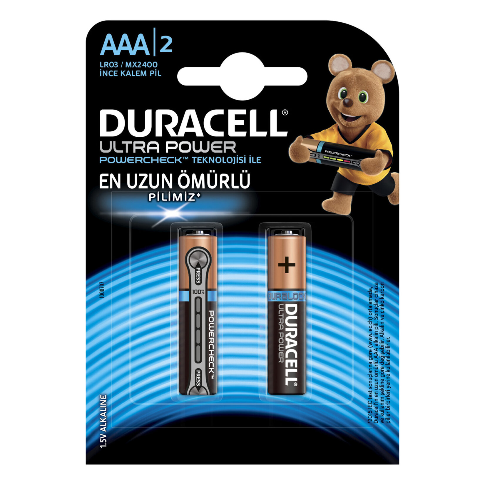 Duracell Turbo Max İnce Kalem Pil 2Lı Paket