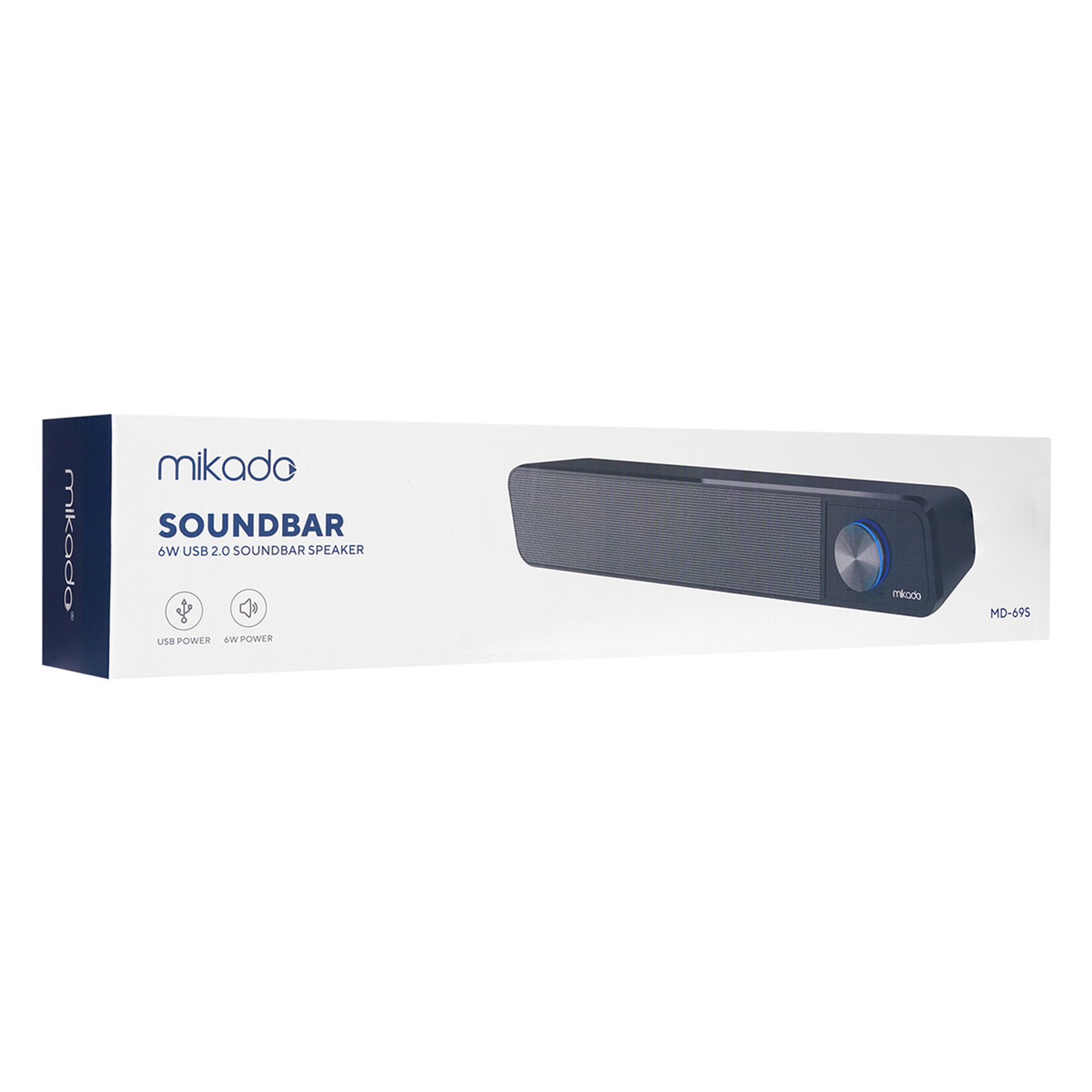 Mıkado Md-69s Siyah 3Wx2 Soundbar Speaker A&b