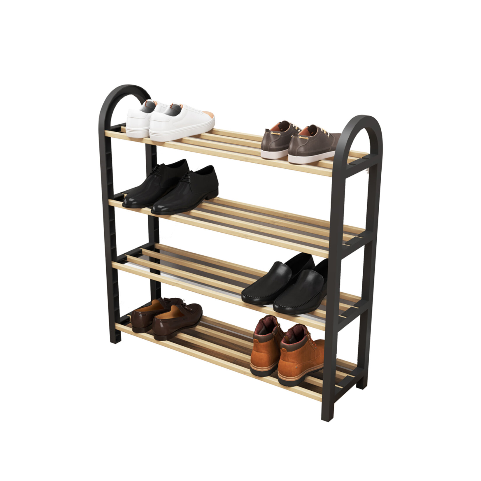 Sinbo Ahşap Çubuklu Ayakkabılık