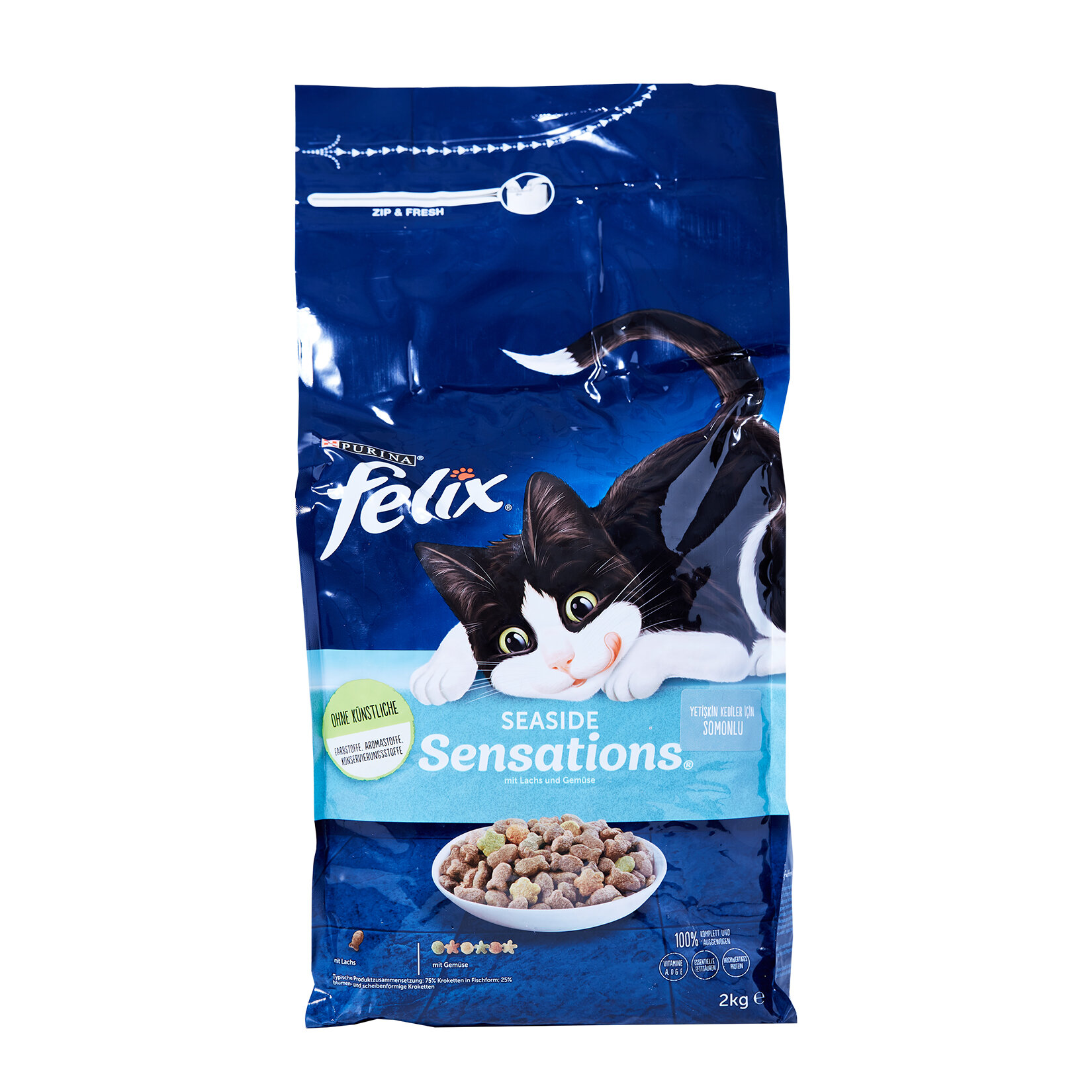 Felix Sensations Somonlu Kedi Maması 2 Kg