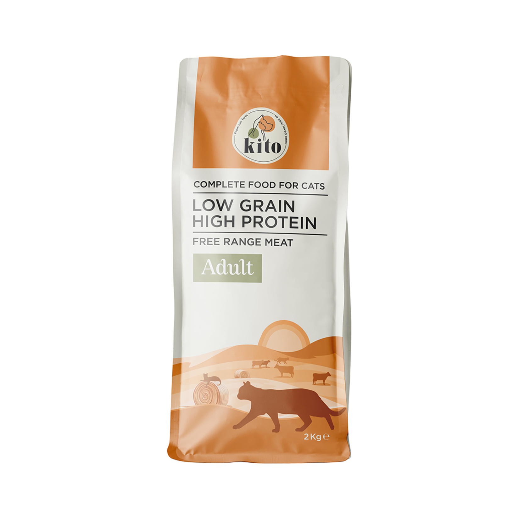 Kito Doğal Besi Kuzu Etli Yetişkin Kedi Maması 2 Kg
