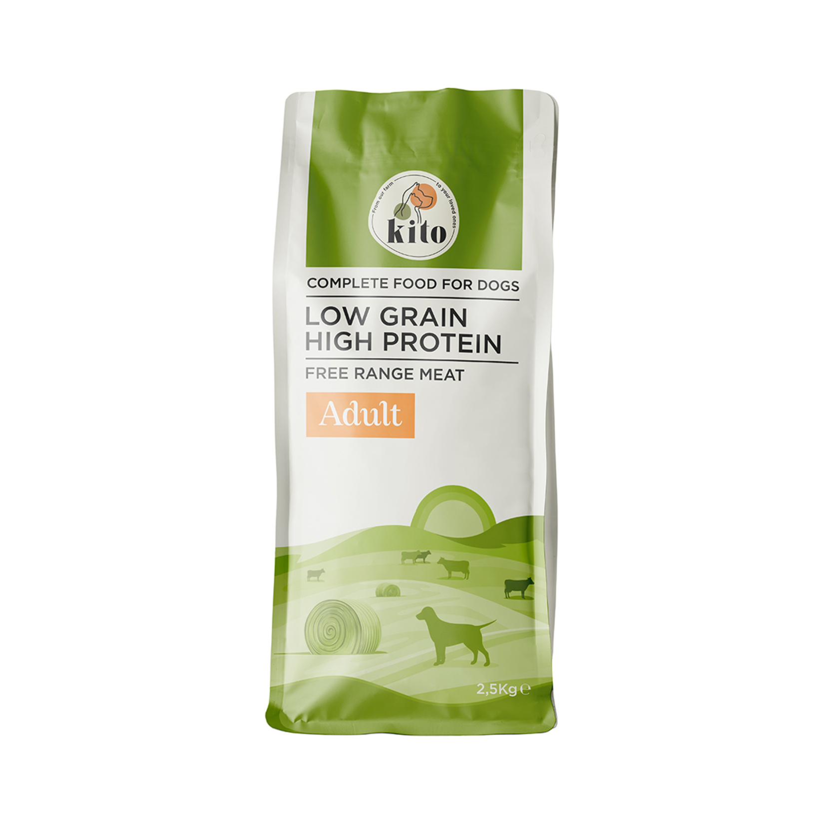 Kito Doğal Besi Kuzu Etli Yetişkin Köpek Maması 2.5 Kg