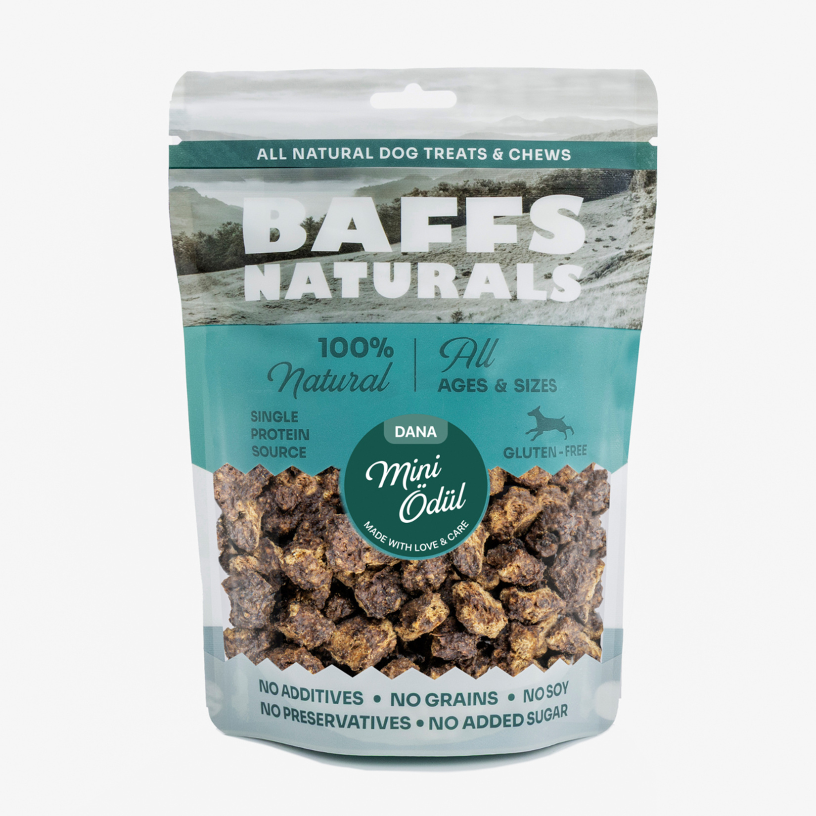 Baffs Naturals Dana Mini Köpek Ödül Maması 100 G