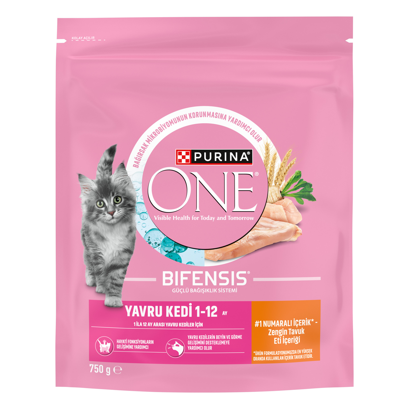 Purina One Tavuklu Yavru Kuru Kedi Maması 750 G