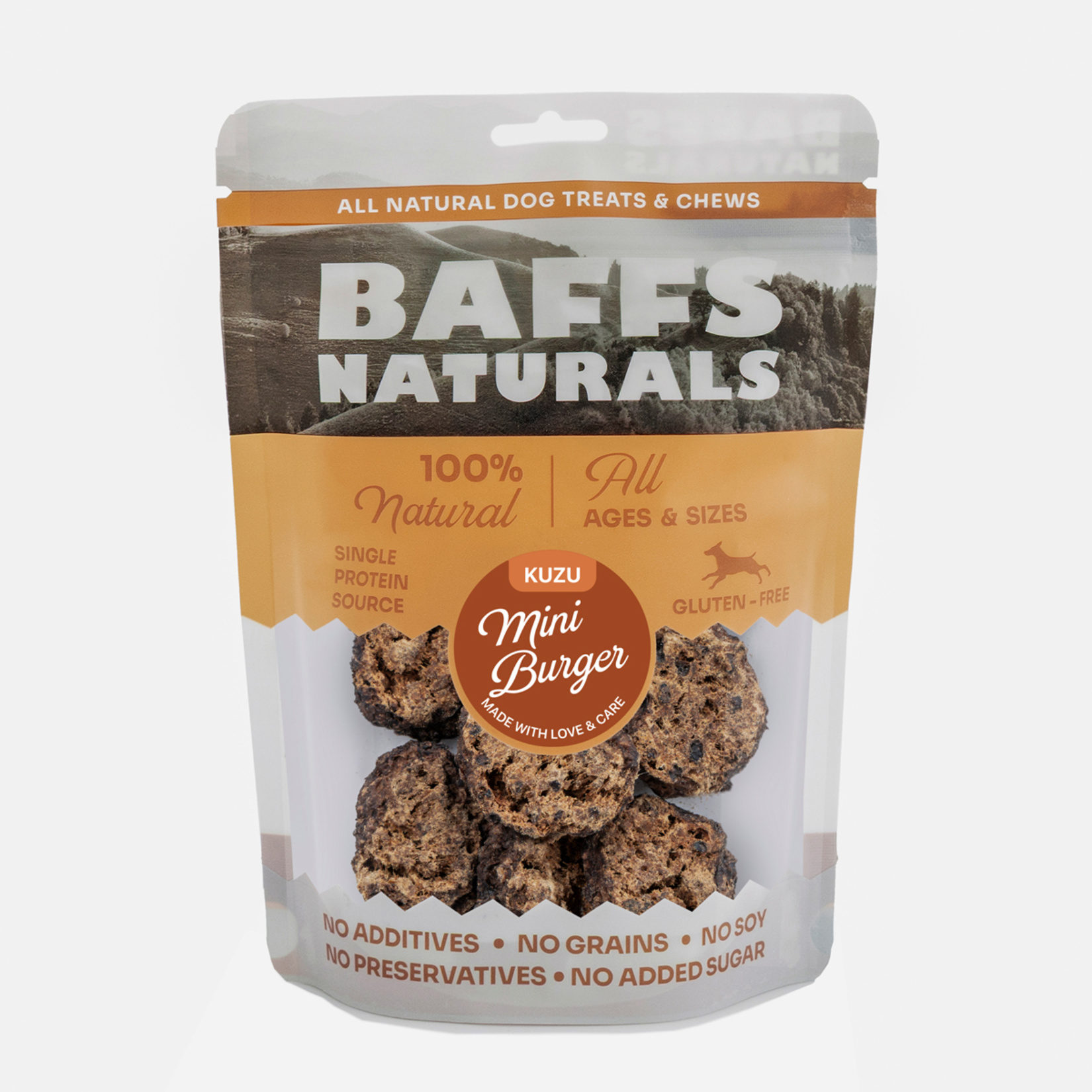 Baffs Naturals Kuzu Mini Burger Köpek Ödül Maması 100 G
