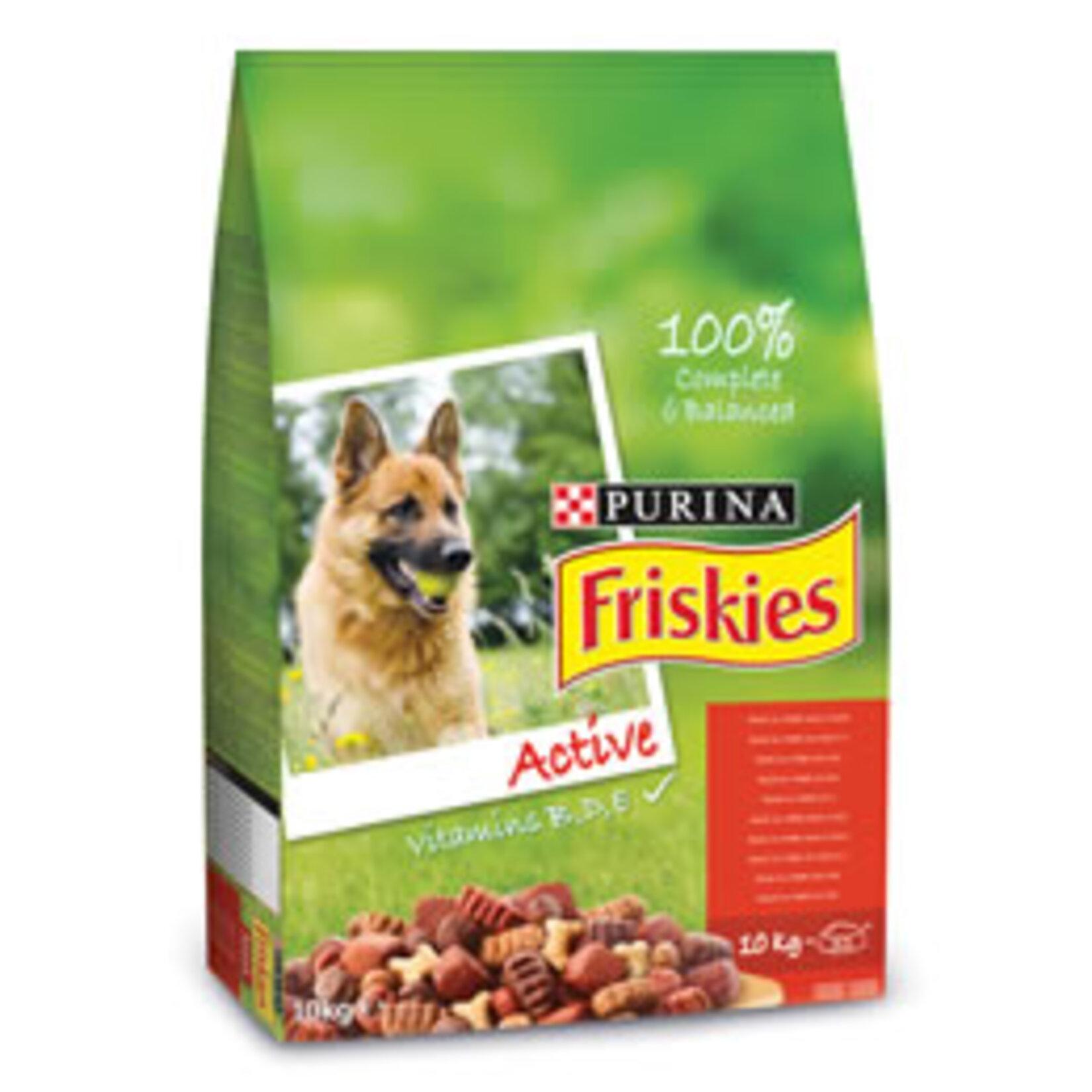 Friskies Etli Aktif Köpek 10 Kg
