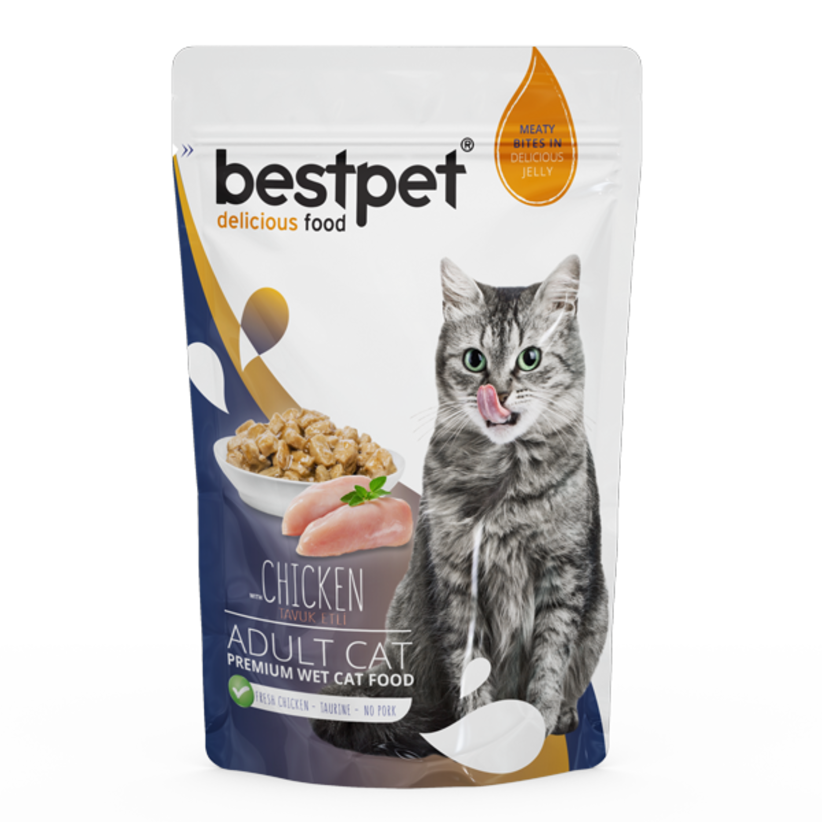 Best Pet Tavuklu Yetişkin Pounch 85 G