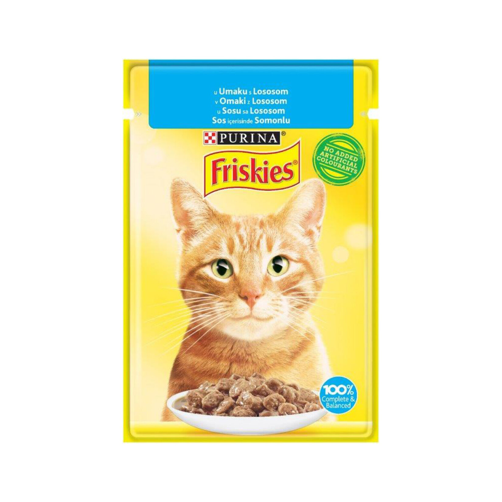 Friskies Somonlu Yaş Kedi Maması 85 gr