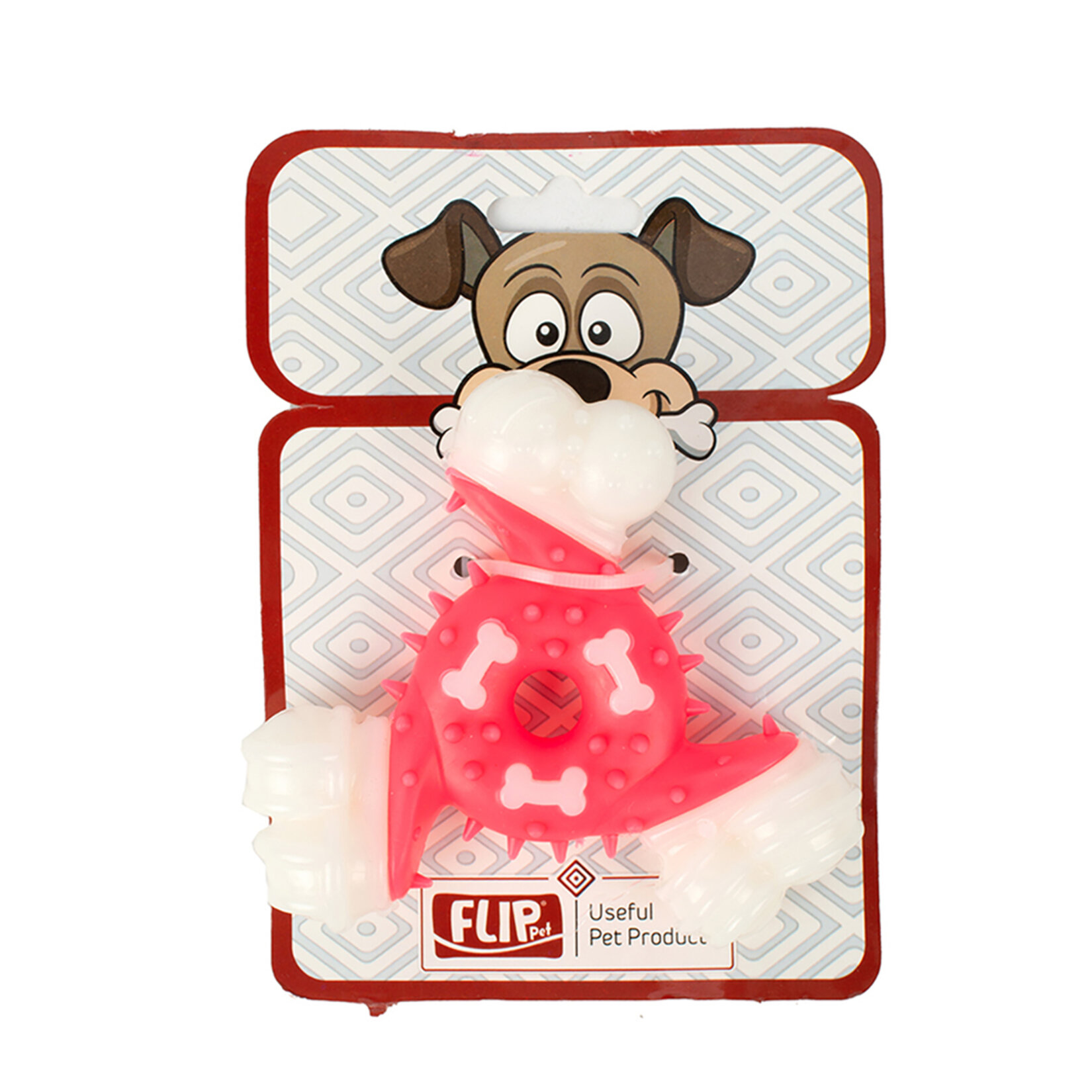 Flıp Pet Plastık Dental Ufo Kemık 11 Cm