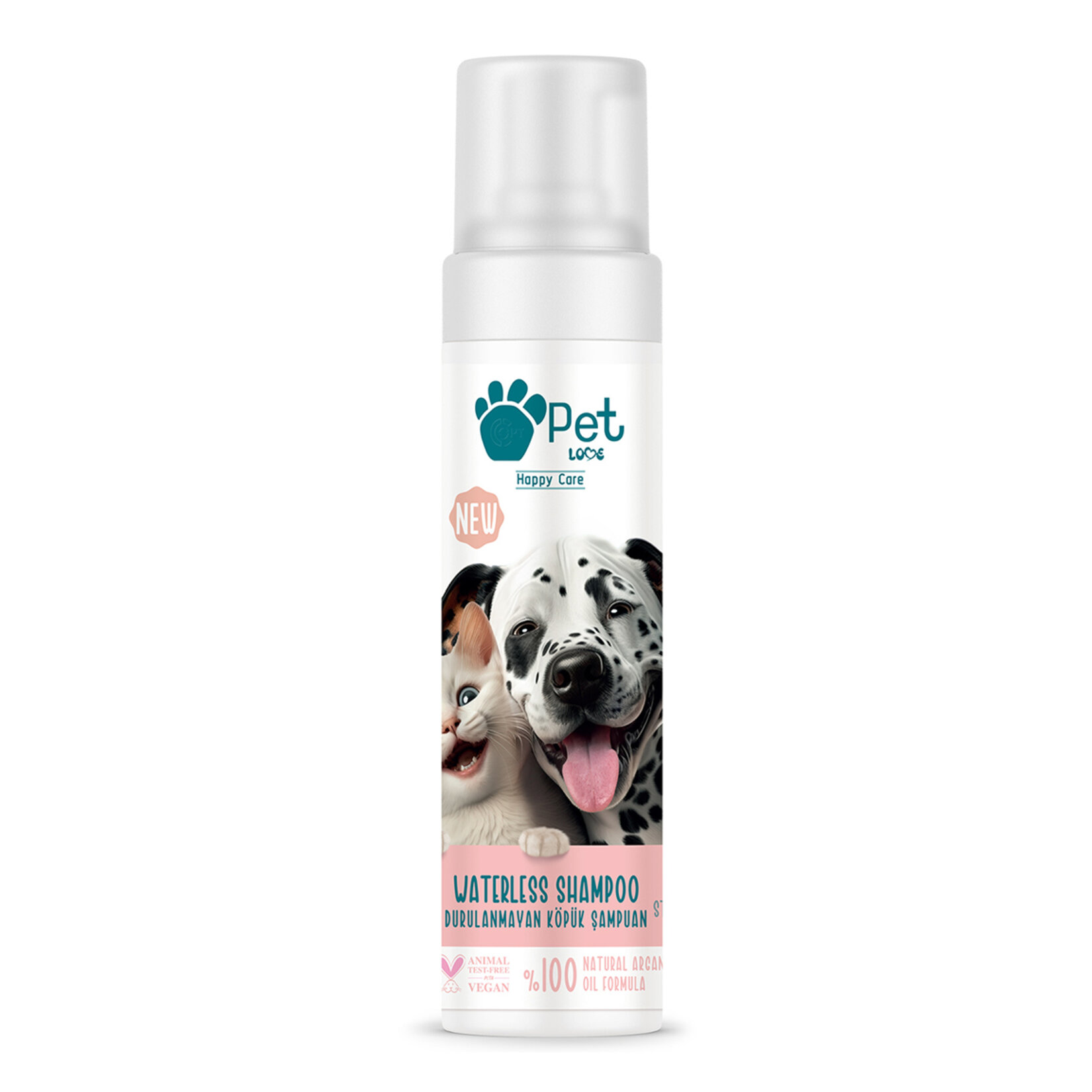 Pet Love Durulanmayan Köpük Şampuan Çilek 225 Ml
