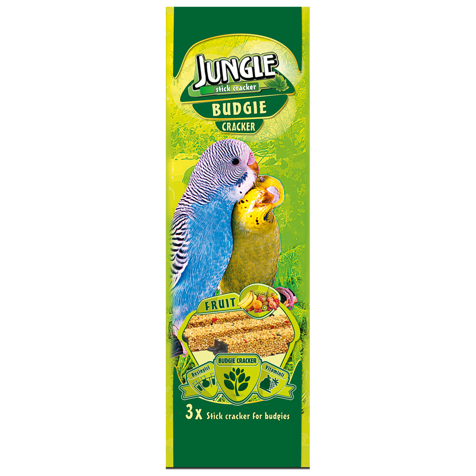 Jungle Meyveli Muhabbet Kuşu Krakeri 3Lü 84 G