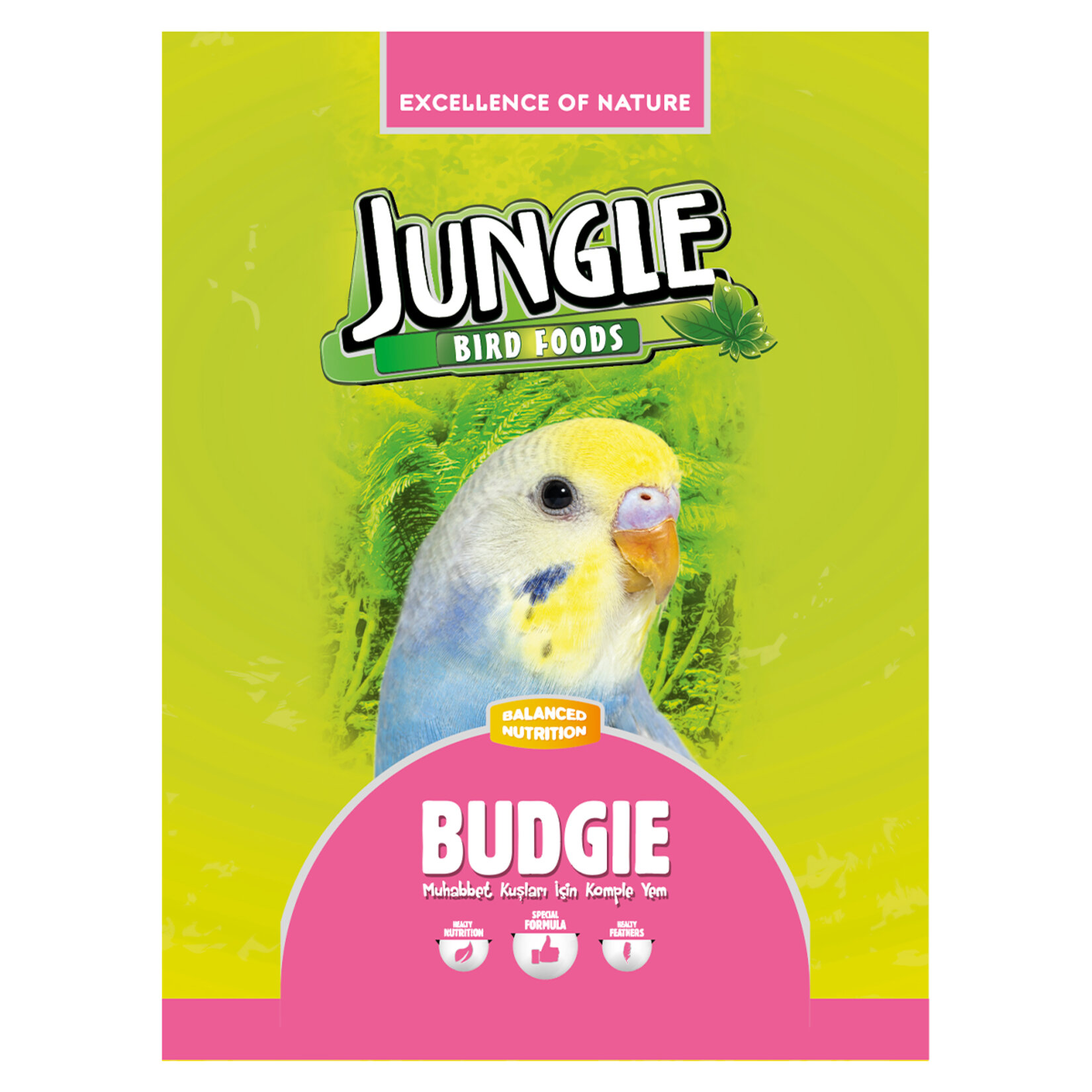 Jungle Muhabbet Kuşu Yemi 300 G