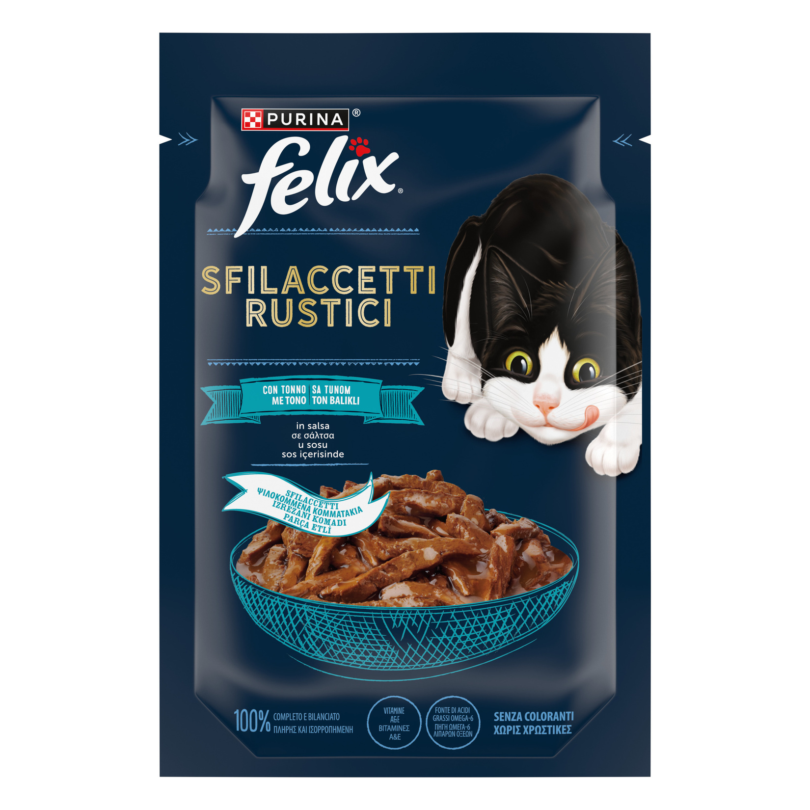 Felix Lezzetli Dilimler Yaş Mama Ton Balıklı 80 G