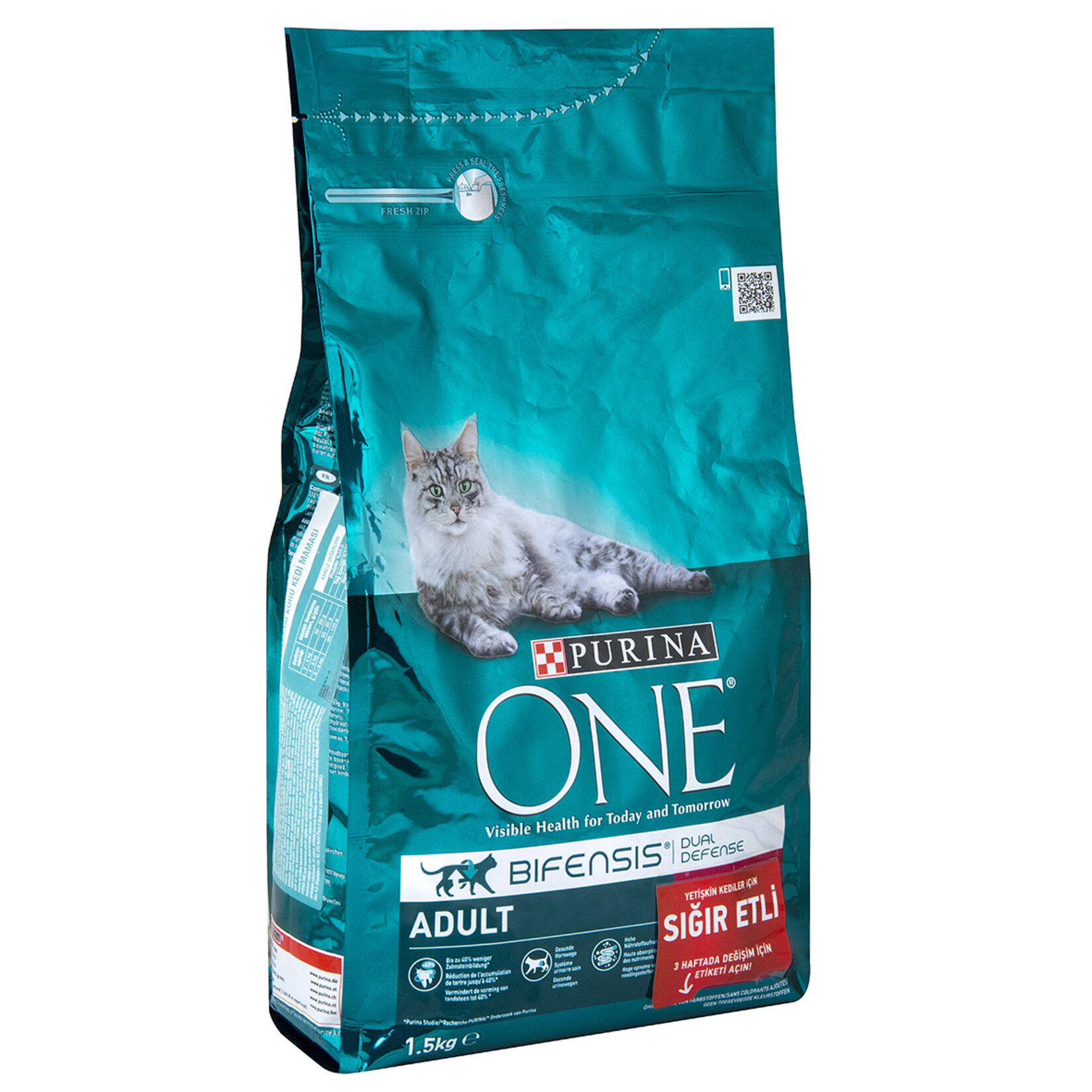 Purina One Sığır Etli Yetişkin Kedi Maması 1.5 Kg