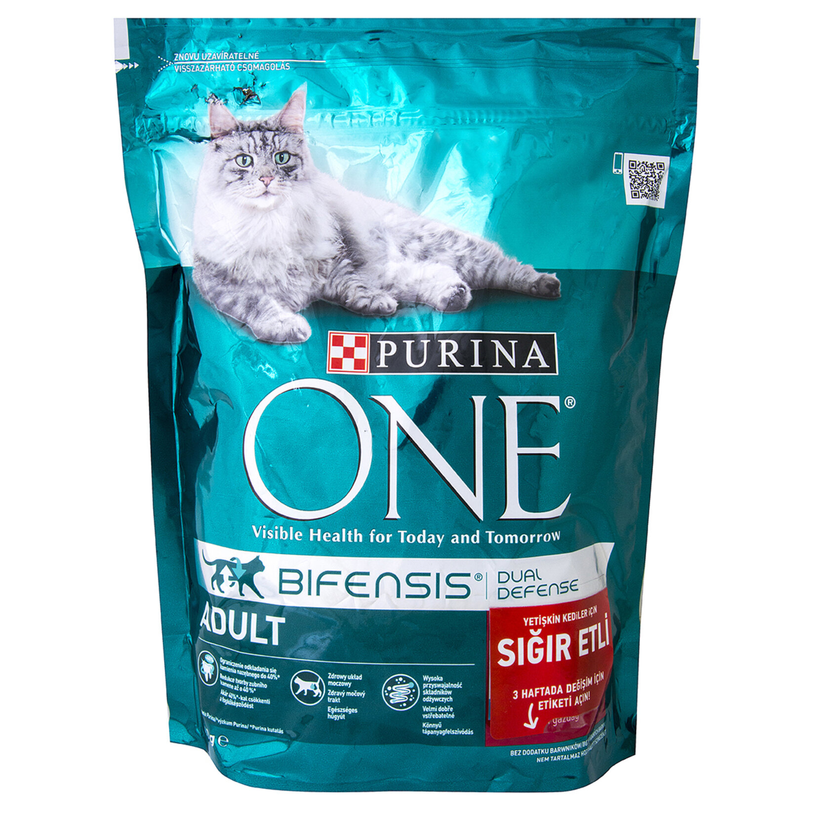 Purina One Sığır Etli Kuru Kedi Maması 800 G