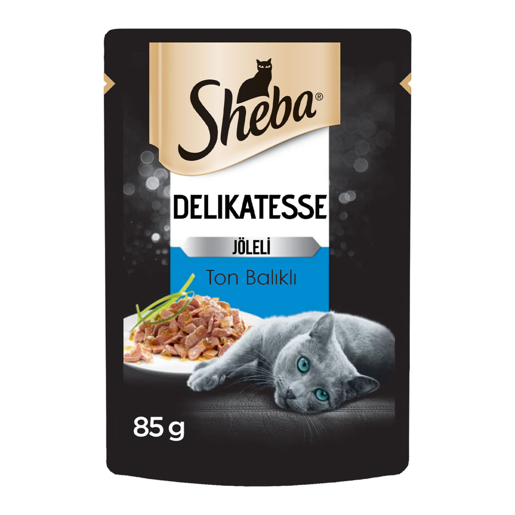 Sheba Fine Flakes Ton Balıklı Yaş Mama 85 G
