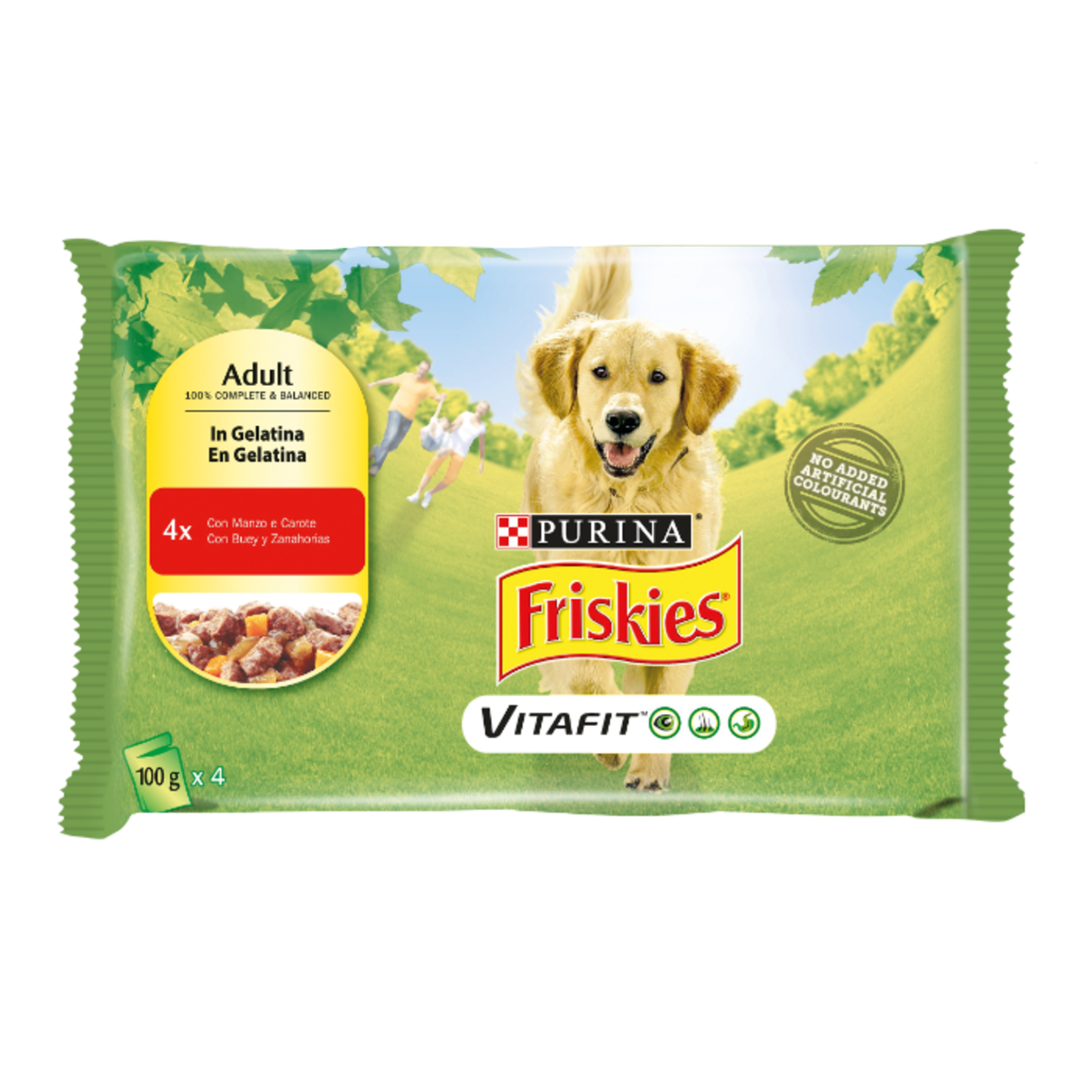 Friskies Köpek Pouch 4 Al 3 Öde 4*100 G