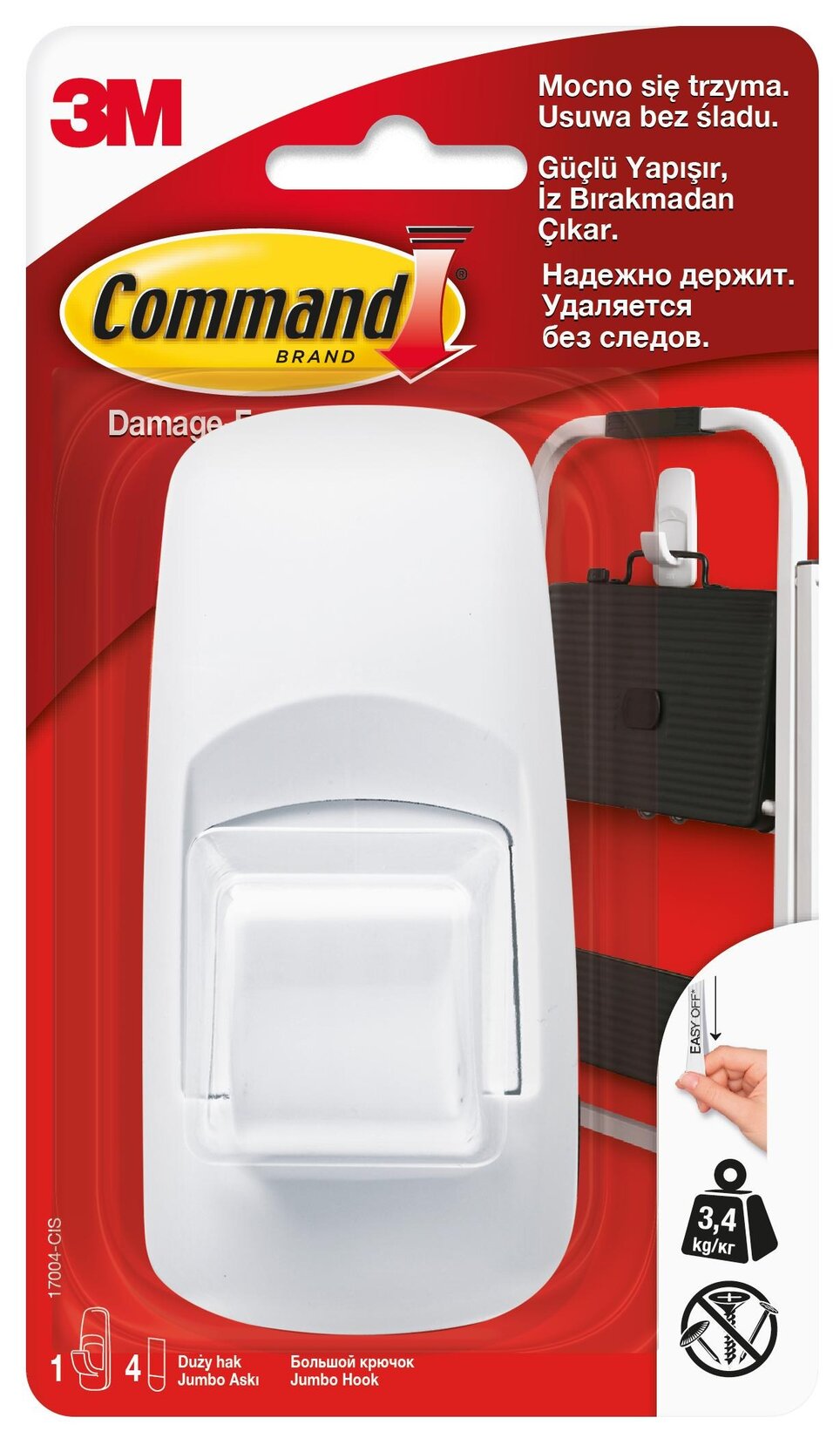 Command Büyük Boy Jumbo Askı