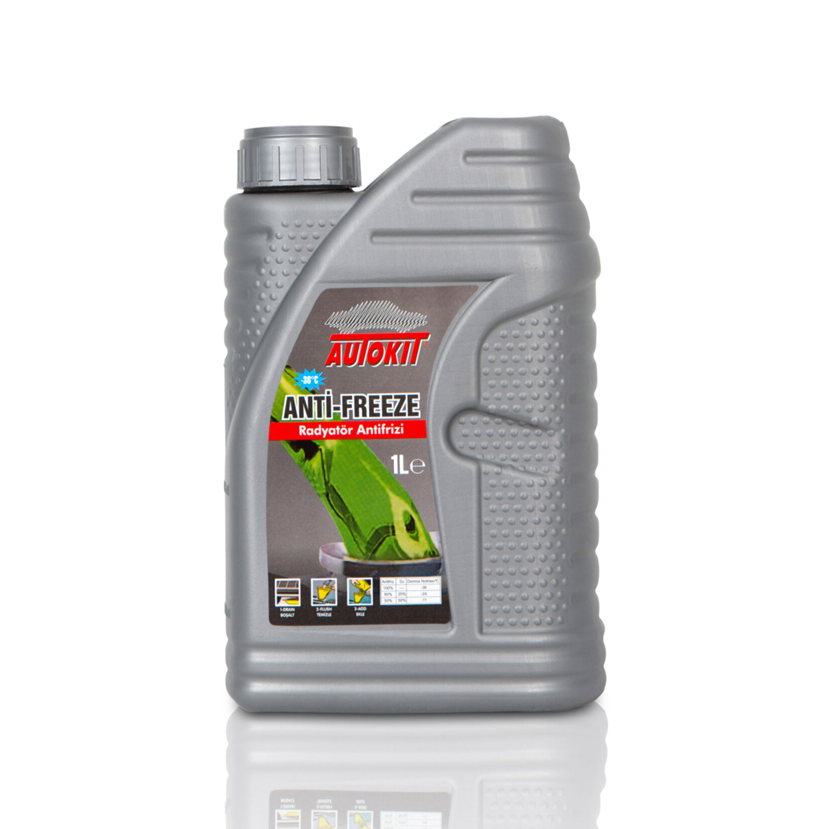 Autokıt Radyatör Antifirizi 1 Lt -36 Derece