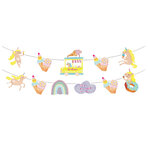 Balinmandalin Unıcorn Doğum Günü Duvar Süsü 